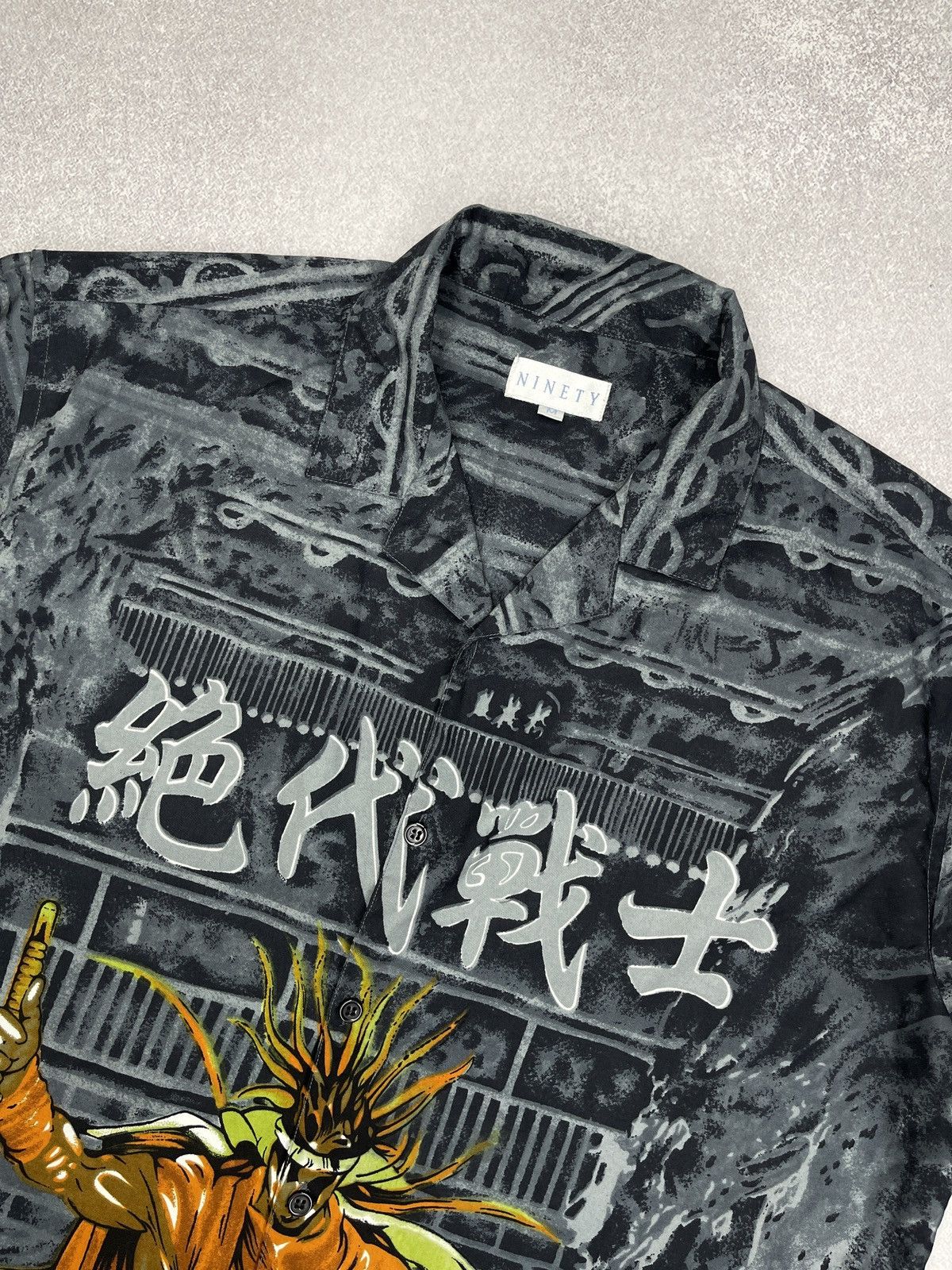 Other Vintage Ninety Anime Print Shirt Japanese Style Samurai Y2K Size US M / EU 48-50 / 2 - 4 Thumbnail