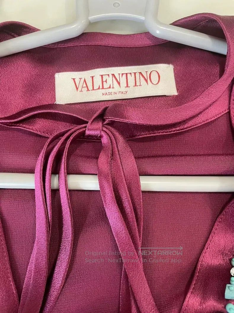Valentino Valentino Silk shirt Size S / US 4 / IT 40 - 3 Thumbnail