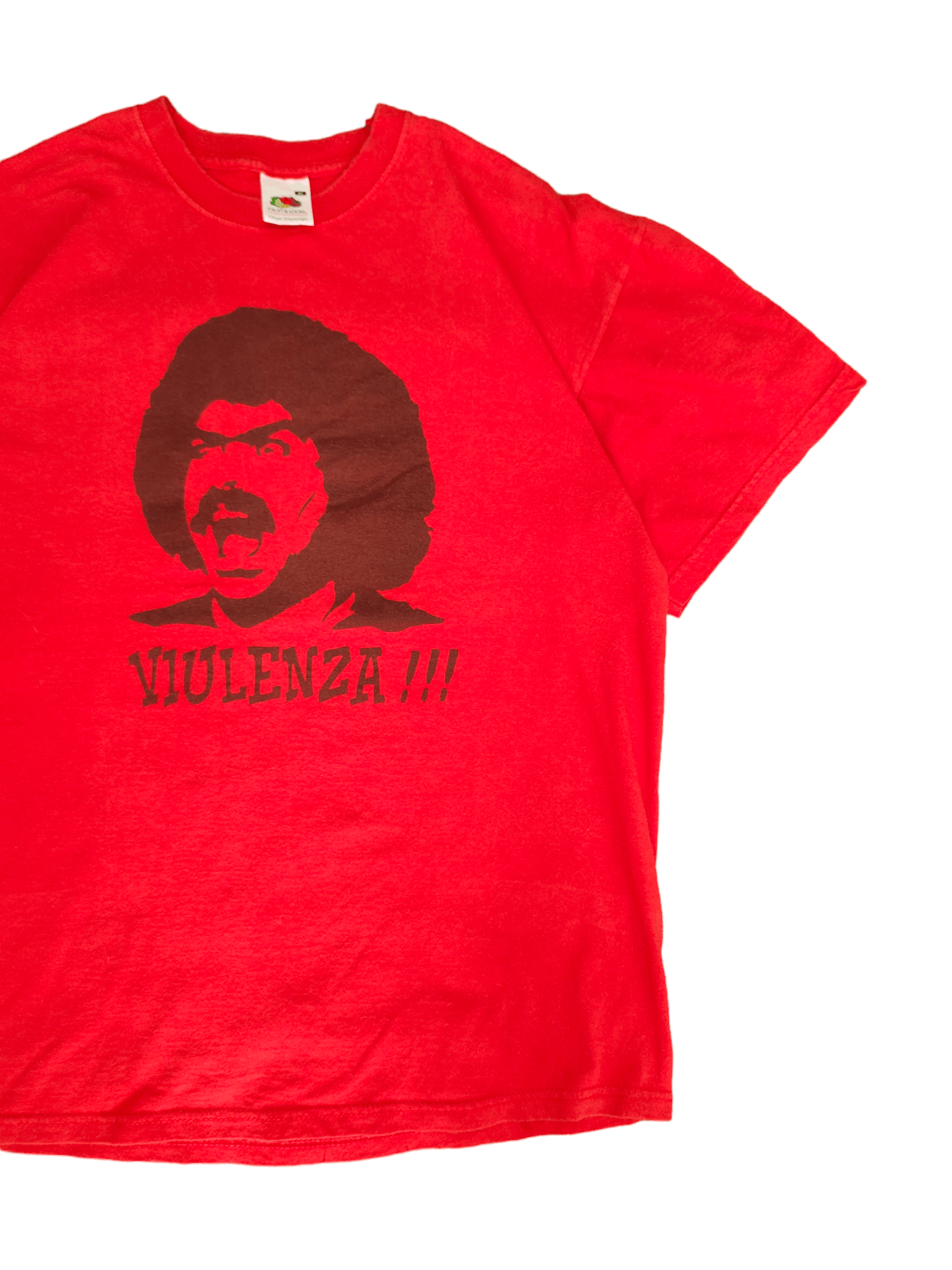Vintage Vintage Diego Abatantuono Viulenza Violenza T-Shirt Y2k Size US M / EU 48-50 / 2 - 4 Thumbnail