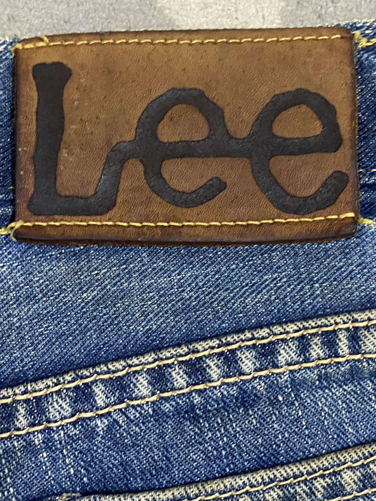 Lee Vintage Lee Cowboy Selvedge Blue Wash Short Jeans Size US 30 / EU 46 - 6 Thumbnail
