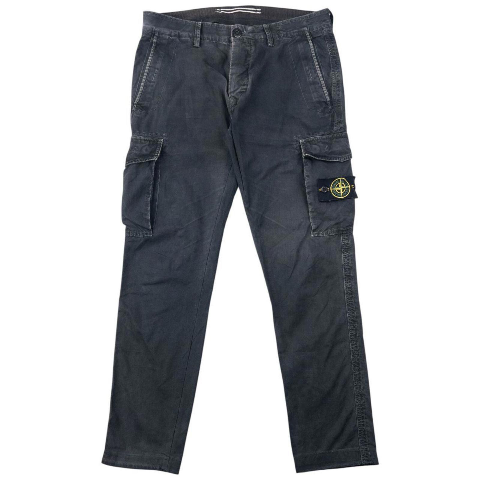 Stone Island Vintage Stone Island Cargo Trousers Size W31 Size US 31 - 2 Thumbnail