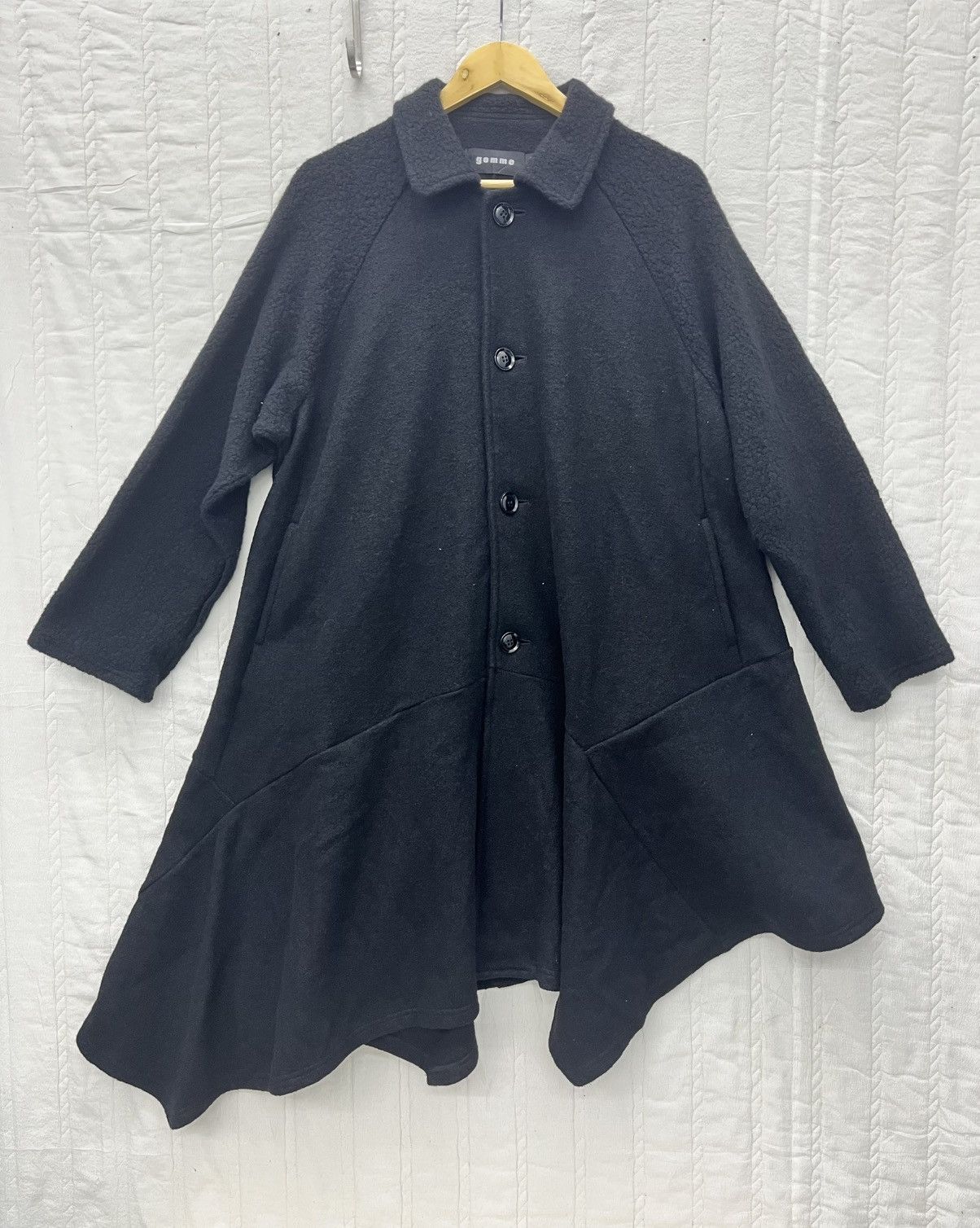 gomme STEALS🔥GOMME ASYMMETRICAL WOOL BAGGY OVER JACKET Size US M / EU 48-50 / 2 - 1 Thumbnail