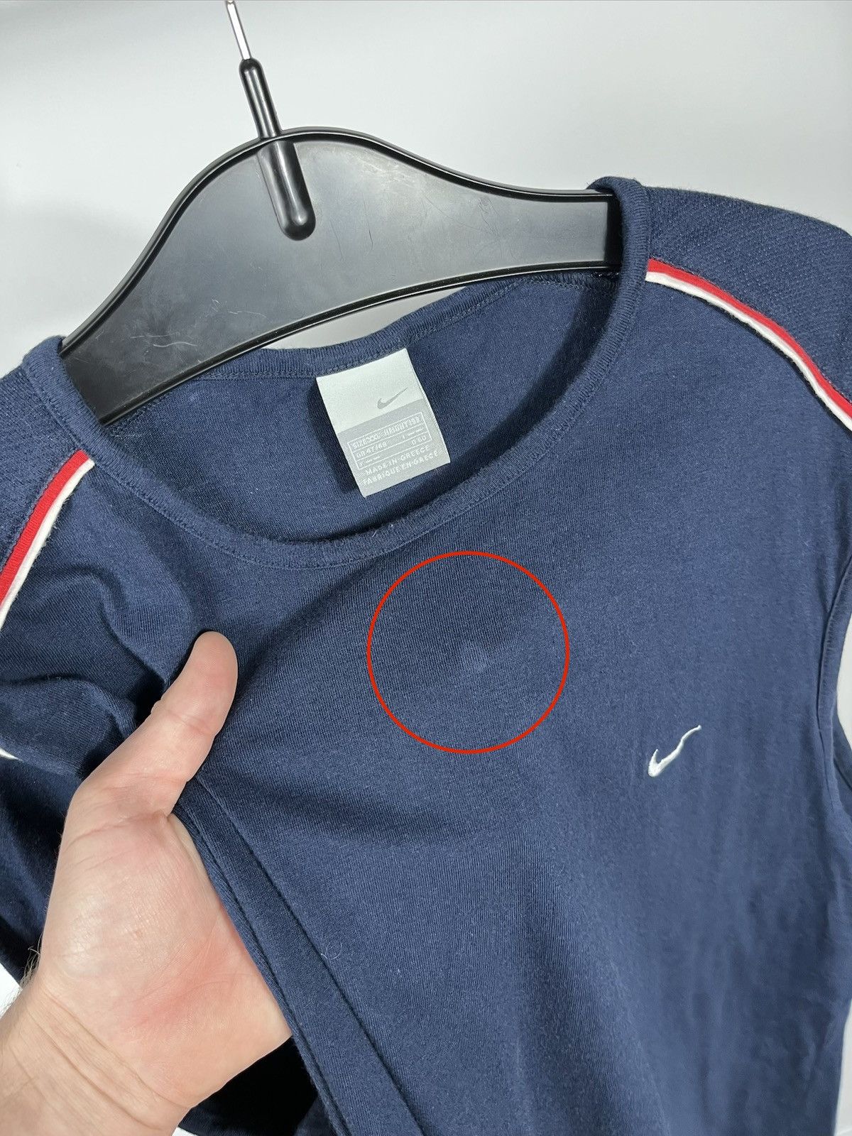 Nike Nike Vintage Sleeveless T Shirt Navy Streetwear Y2K Top XXL Size US XXL / EU 58 / 5 - 11 Thumbnail