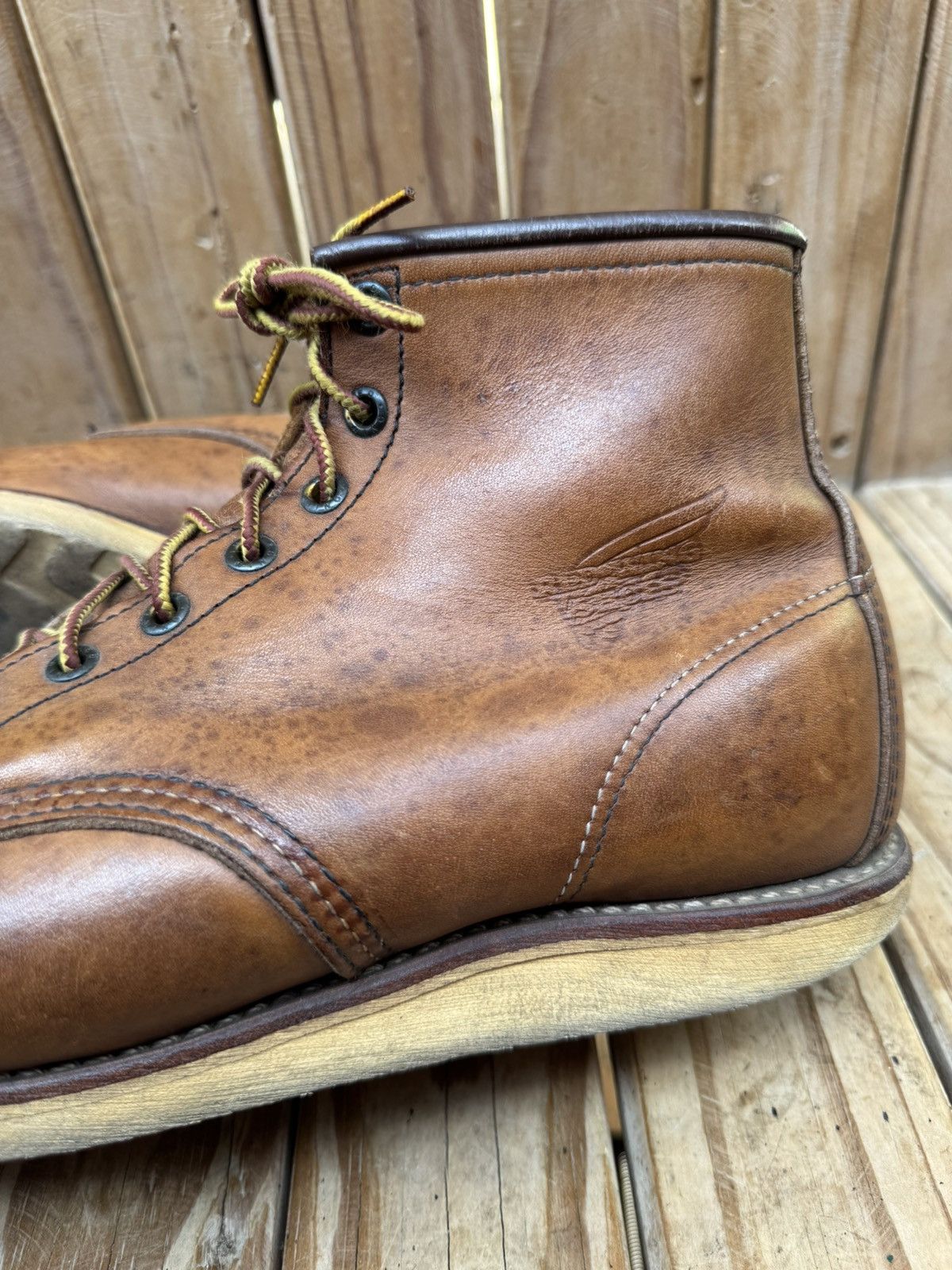 Red Wing Red wing 875 brown Moc Toe Leather boots sz UK 8 US 9 E Size US 9 / EU 42 - 19 Thumbnail