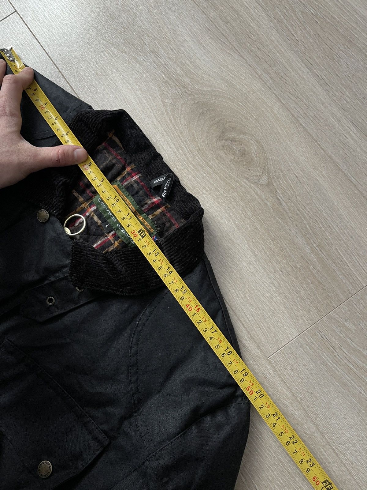 Vintage Vintage waxed jacket Game Technical apparel bomber belt L Size US L / EU 52-54 / 3 - 10 Thumbnail
