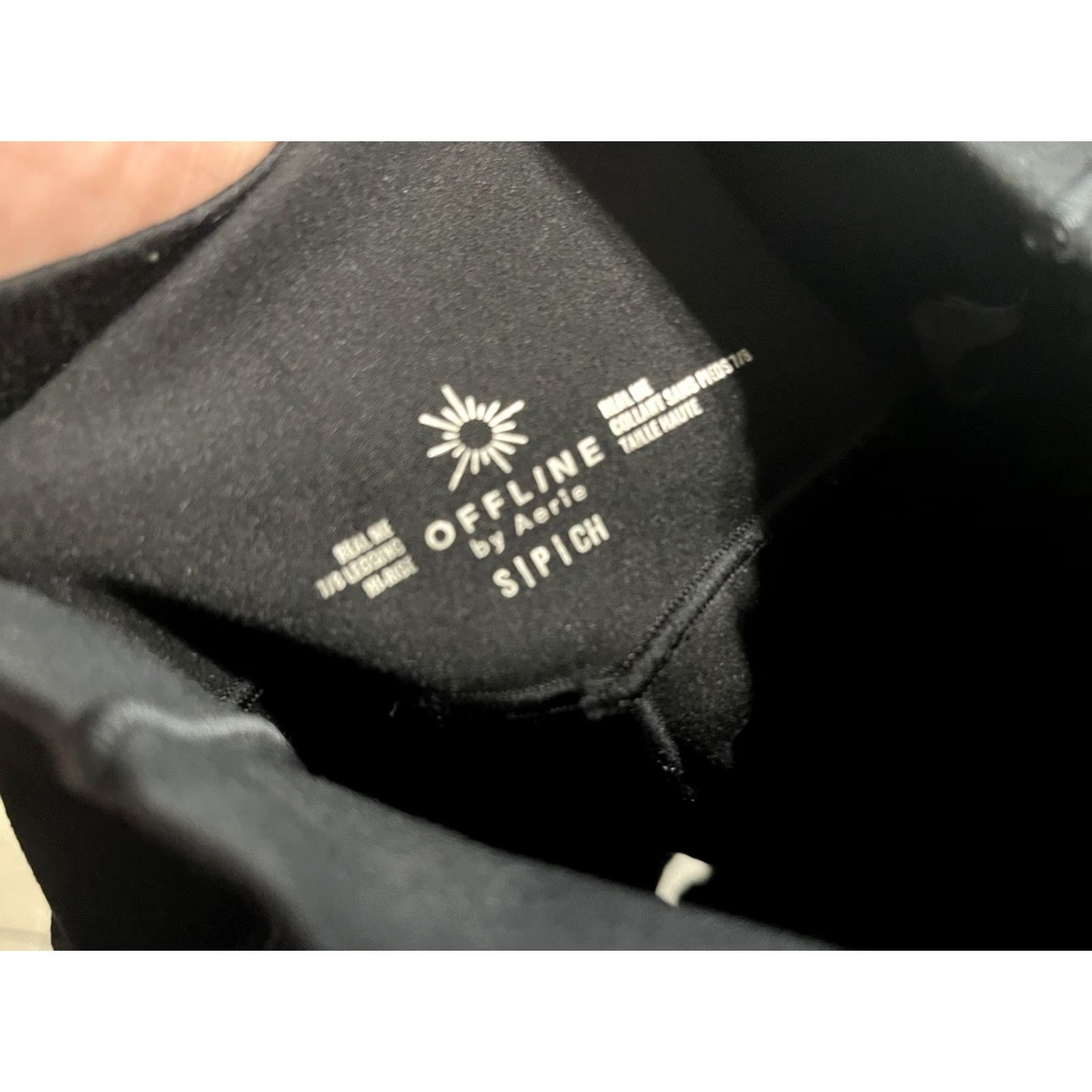 Vintage Offline by Aerie Black Leggings High-Rise Size S Womens Size 28" / US 6 / IT 42 - 5 Thumbnail