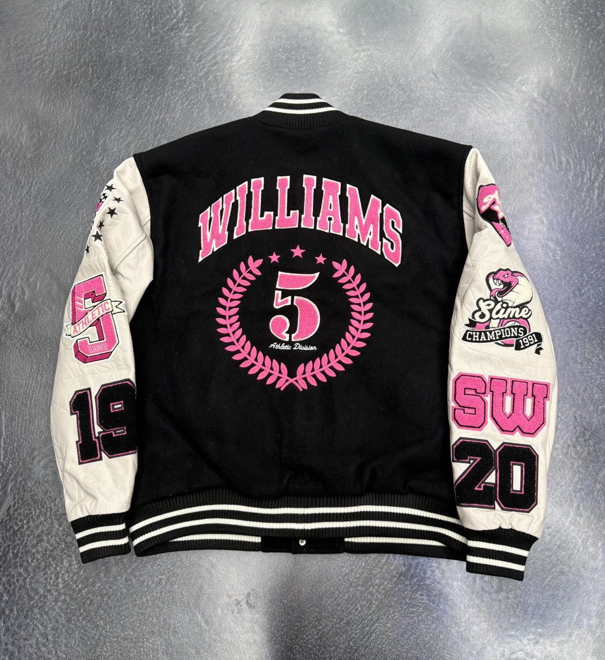 Sp5der Sp5der Division 5 Varsity Jacket Size US XL / EU 56 / 4 - 7 Thumbnail