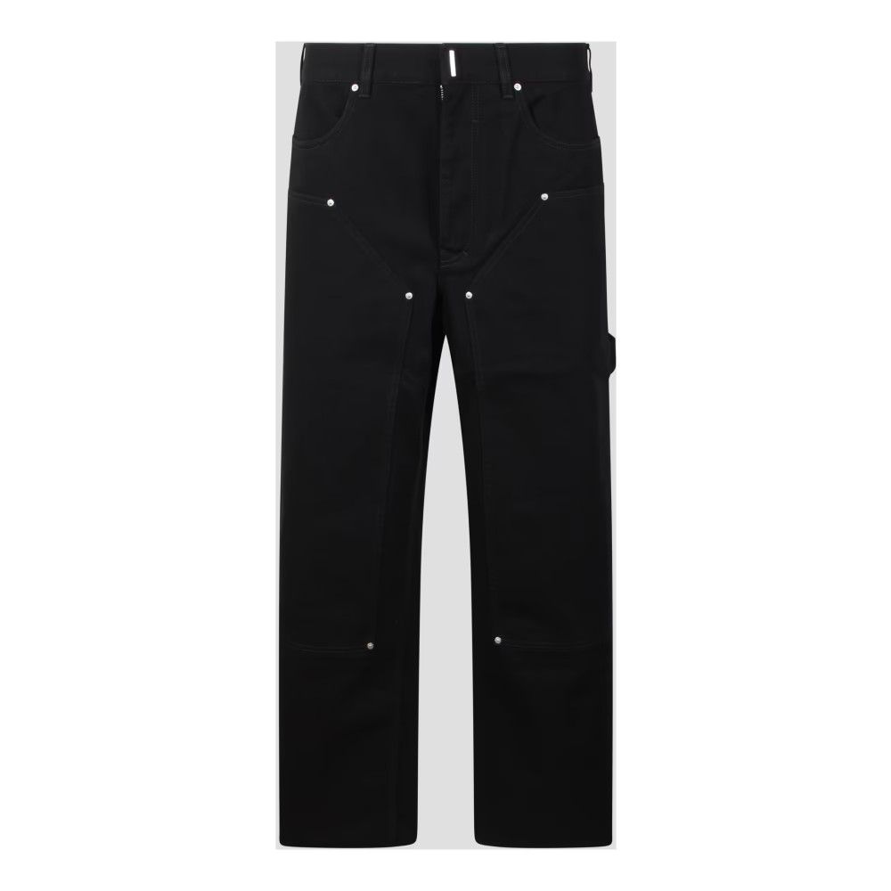 Givenchy o1srvl11e1224 Pants in Black Size US 30 / EU 46 - 1 Thumbnail