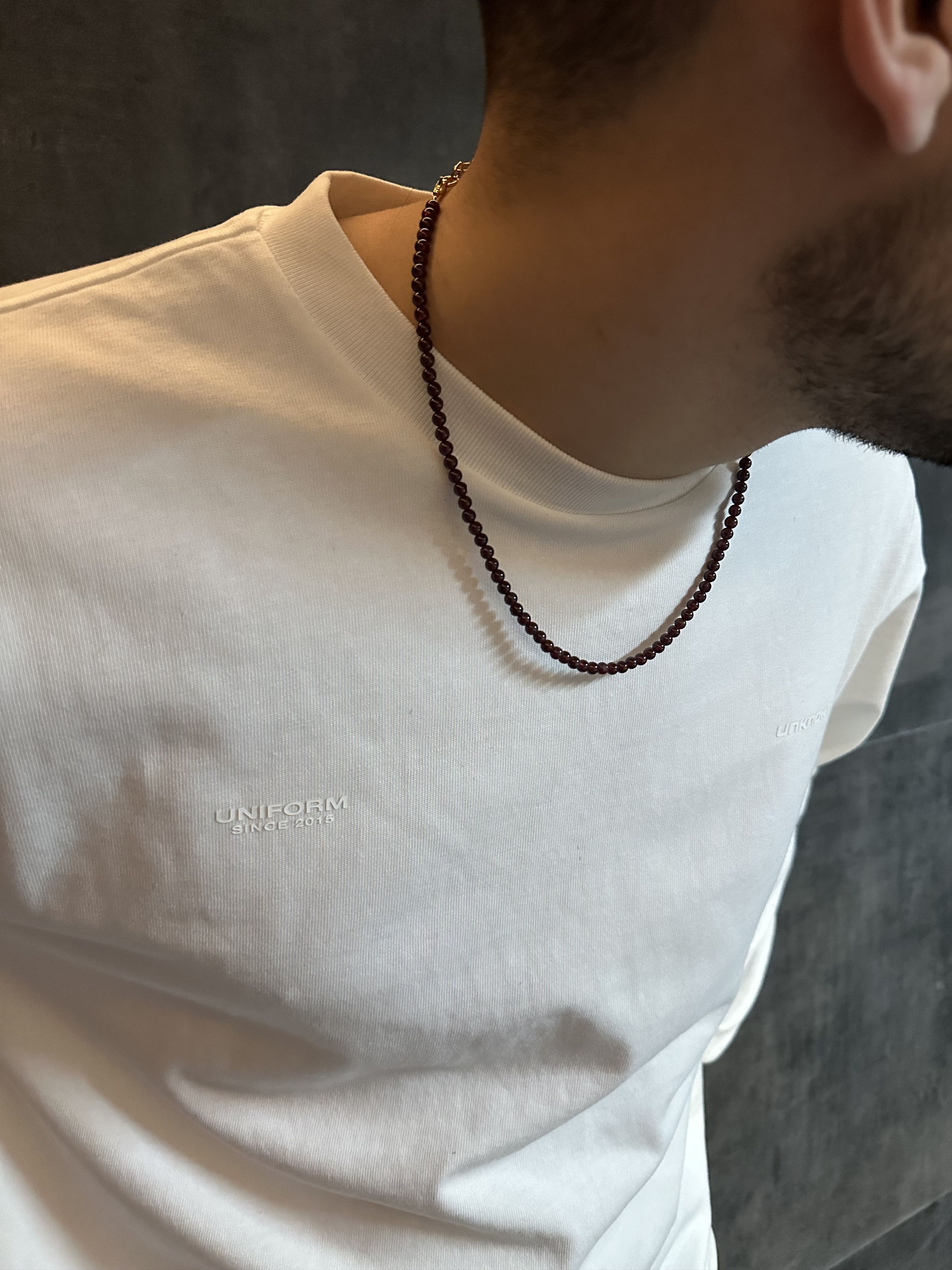 Other Natural Garnet stone necklace Size ONE SIZE - 3 Thumbnail
