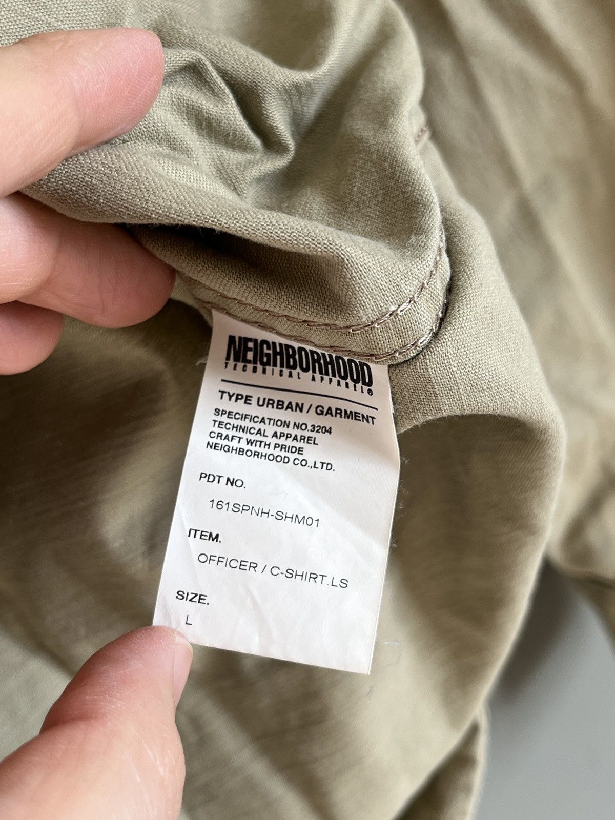 Neighborhood Neighborhood Officer C-Shirt LS Size US L / EU 52-54 / 3 - 9 Thumbnail