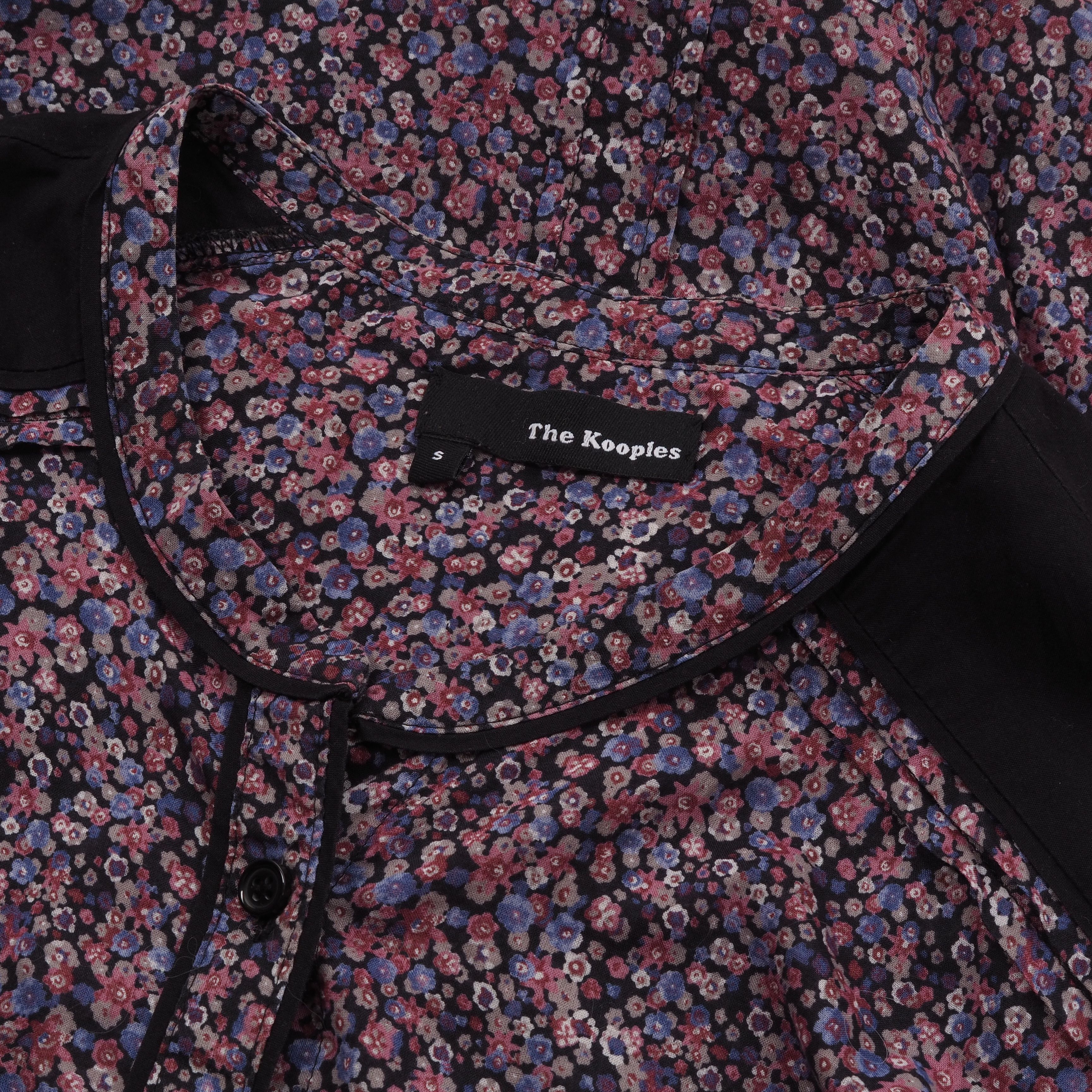 The Kooples The Kooples Floral Multicolor Shirt Blouse Size S / US 4 / IT 40 - 7 Thumbnail