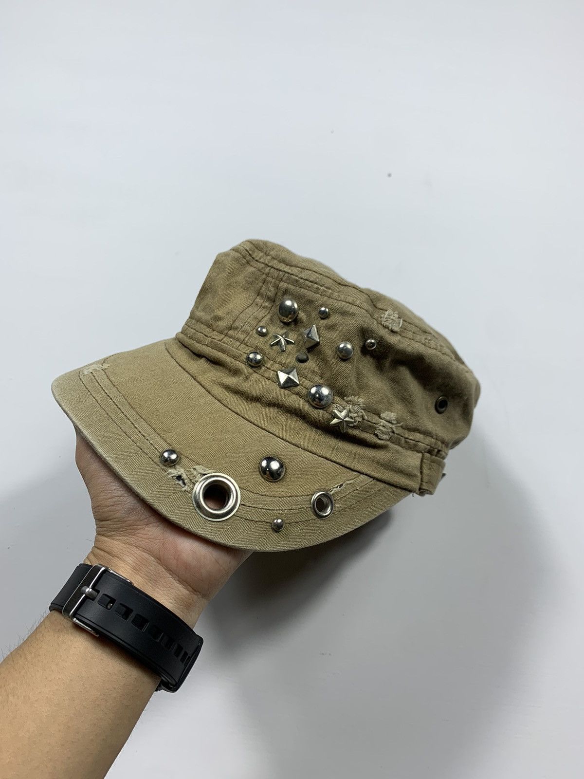 If Six Was Nine Y2K Western Studded Hat Style Size ONE SIZE - 1 Thumbnail
