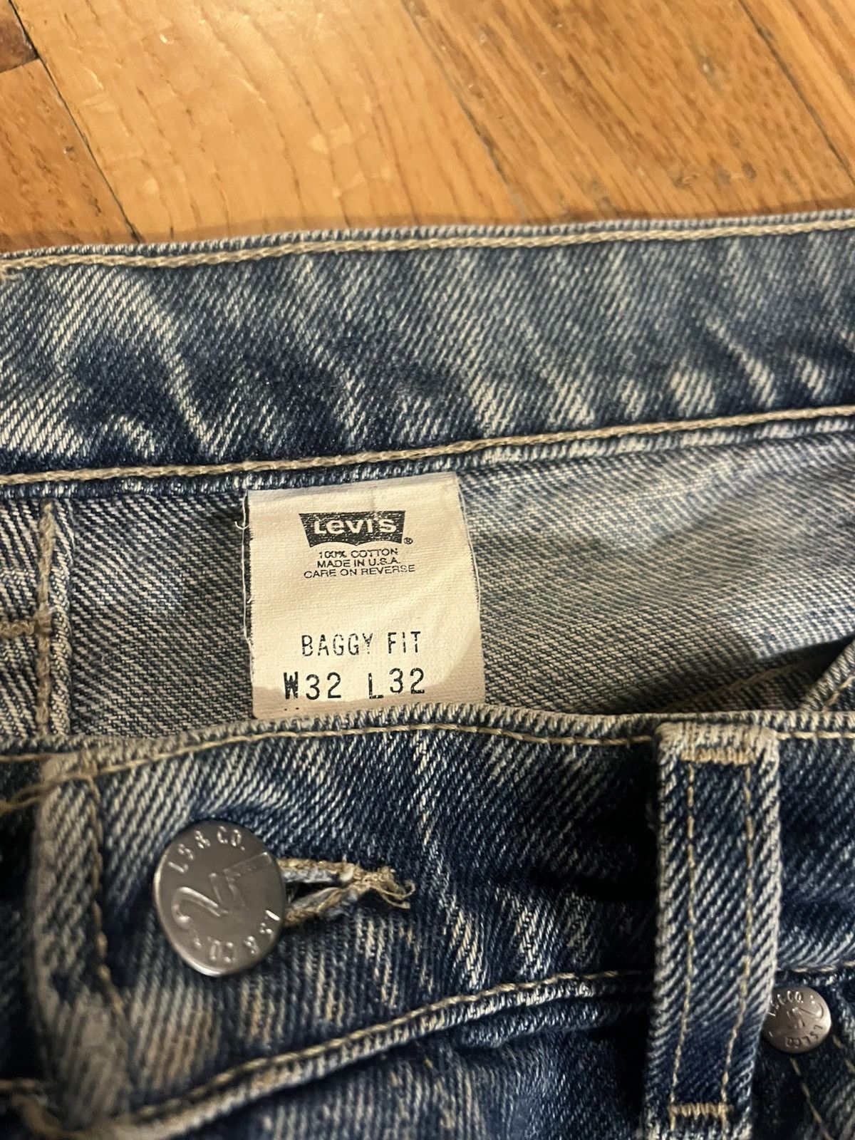 Levi's Levis L2 Baggy Jeans Size US 32 / EU 48 - 4 Thumbnail