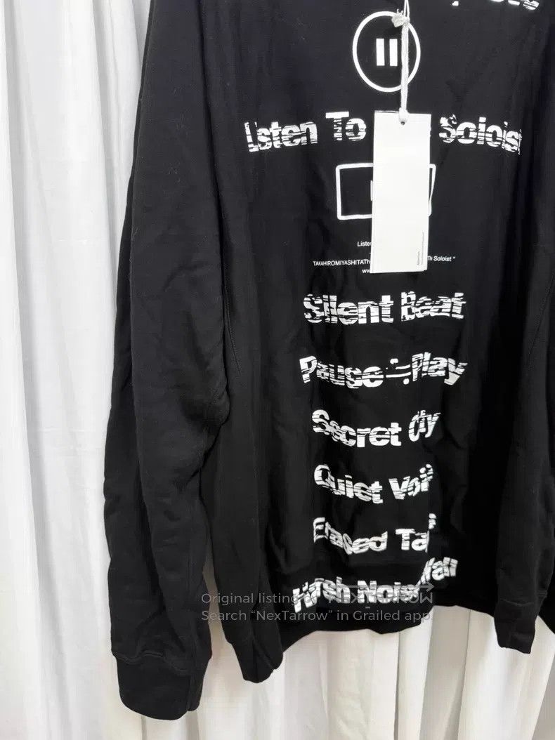 Takahiromiyashita The Soloist. Takahiro Miyashita The Soloist Size 46 Oversized hoodie wit Size US S / EU 44-46 / 1 - 2 Thumbnail