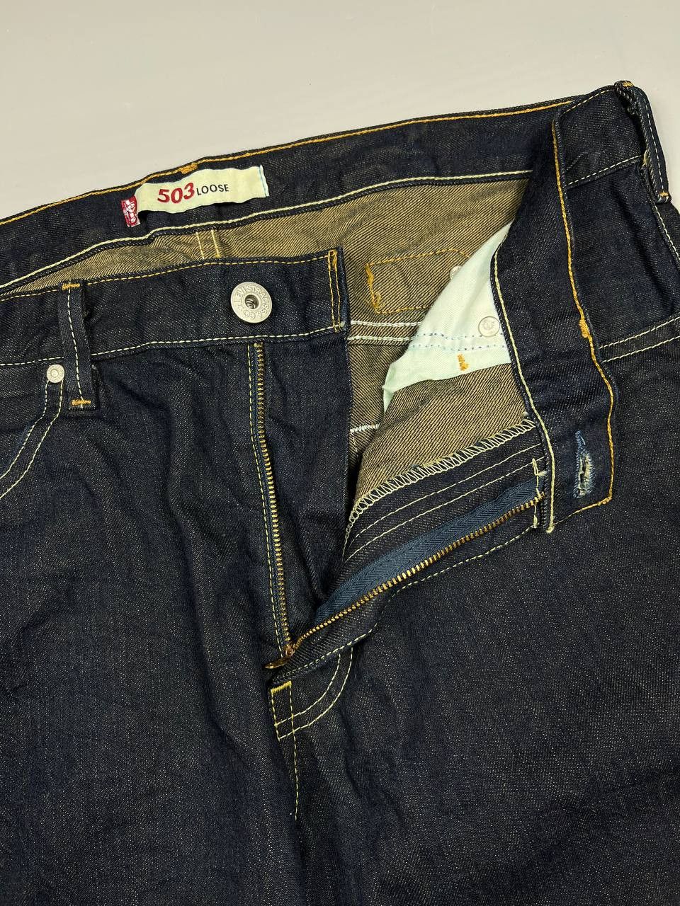 Levi's Vintage Levi's Bootcut 503 Loose Selvedge Jeans Flared Denim Size US 36 / EU 52 - 8 Thumbnail
