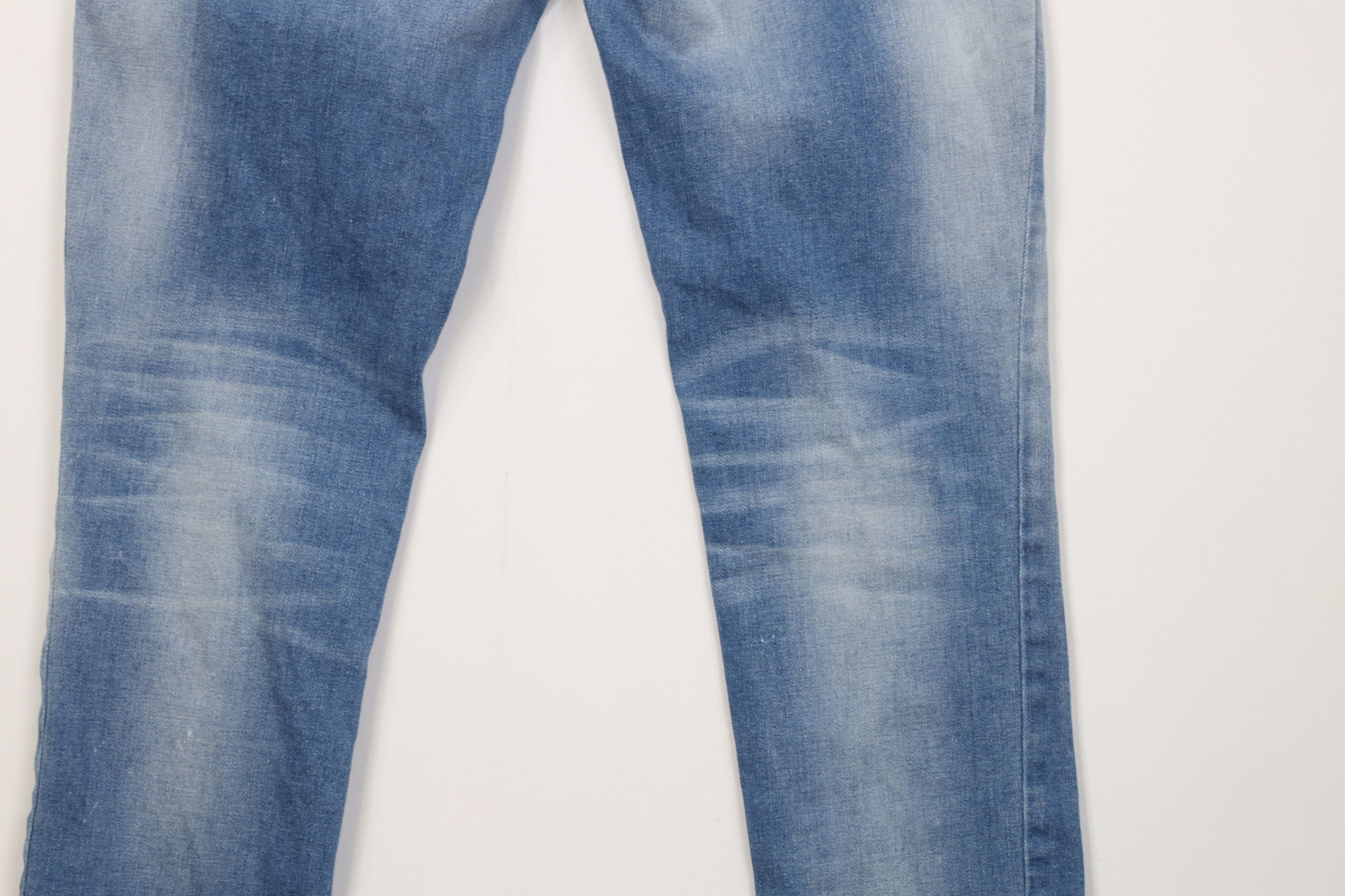 Vintage Vintage Diesel Industry Super Skinny Low Waist Jeans USA Size 27" / US 4 / IT 40 - 14 Thumbnail