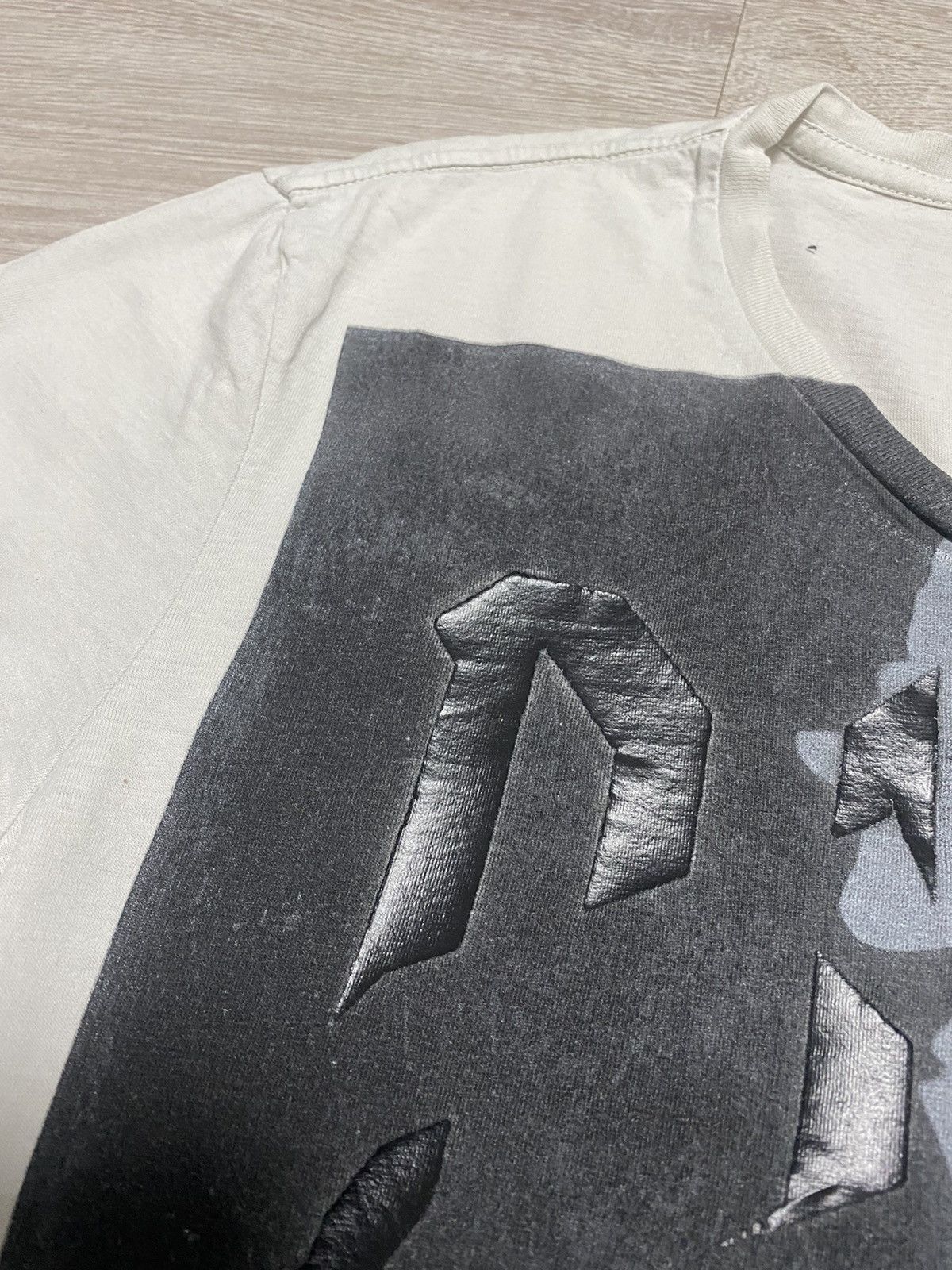 Allsaints Allsaints T-Shirt big logo leather logo made in Portugal Size US S / EU 44-46 / 1 - 3 Thumbnail