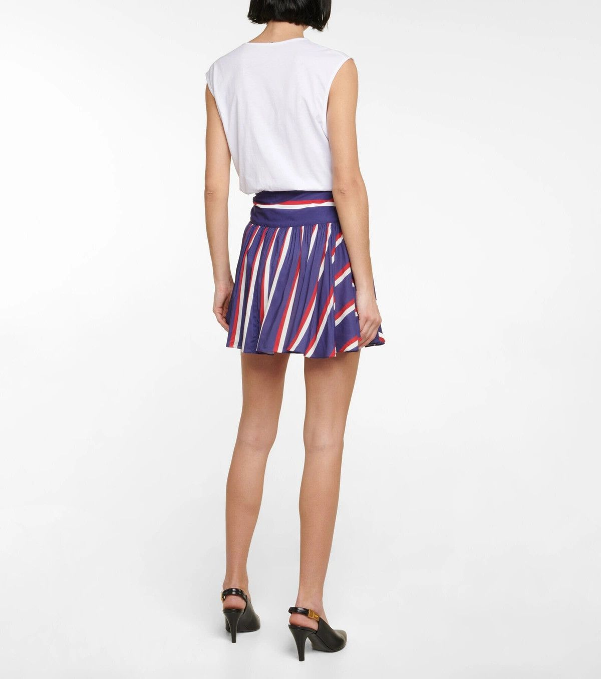 Balmain o1y0625 Mini Skirt in Multicolor Size 27" / US 4 / IT 40 - 4 Thumbnail