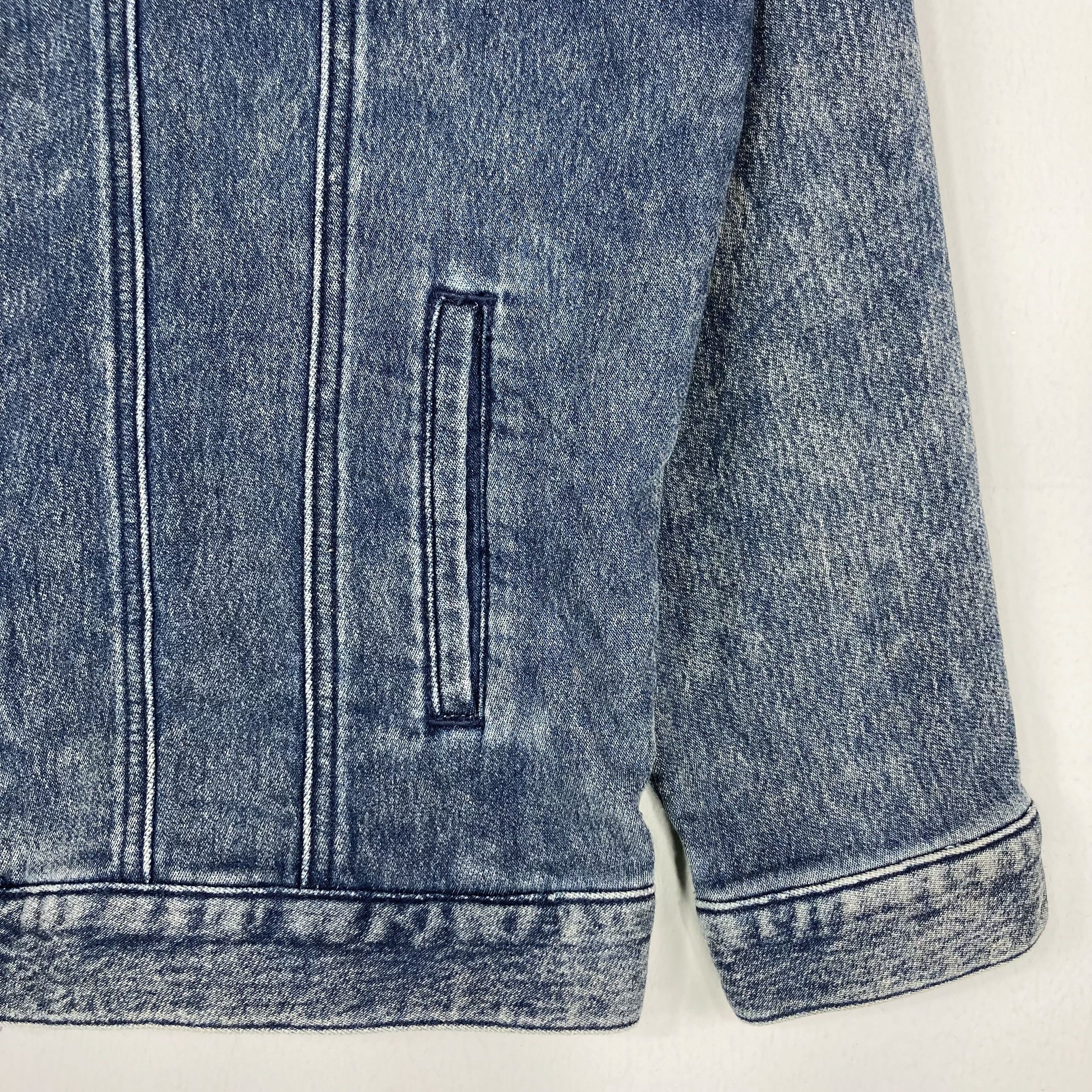 Japanese Brand Vintage BROWNY STANDARD Women's Trucker Jacket Size L / US 10 / IT 46 - 3 Thumbnail