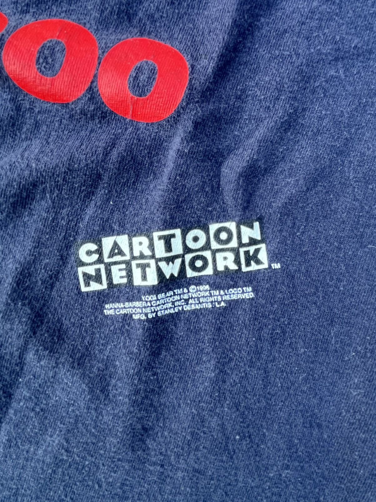 Cartoon Network Vintage Stanley Desantis Cartoon Network Boo Boo Yogi Tshirt Size US L / EU 52-54 / 3 - 3 Thumbnail