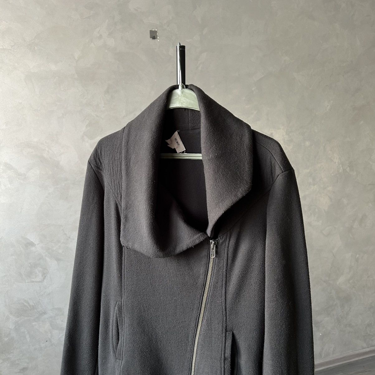 Helmut Lang Vintage Helmut Lang Asymmetrical Zip Up Size US M / EU 48-50 / 2 - 3 Thumbnail