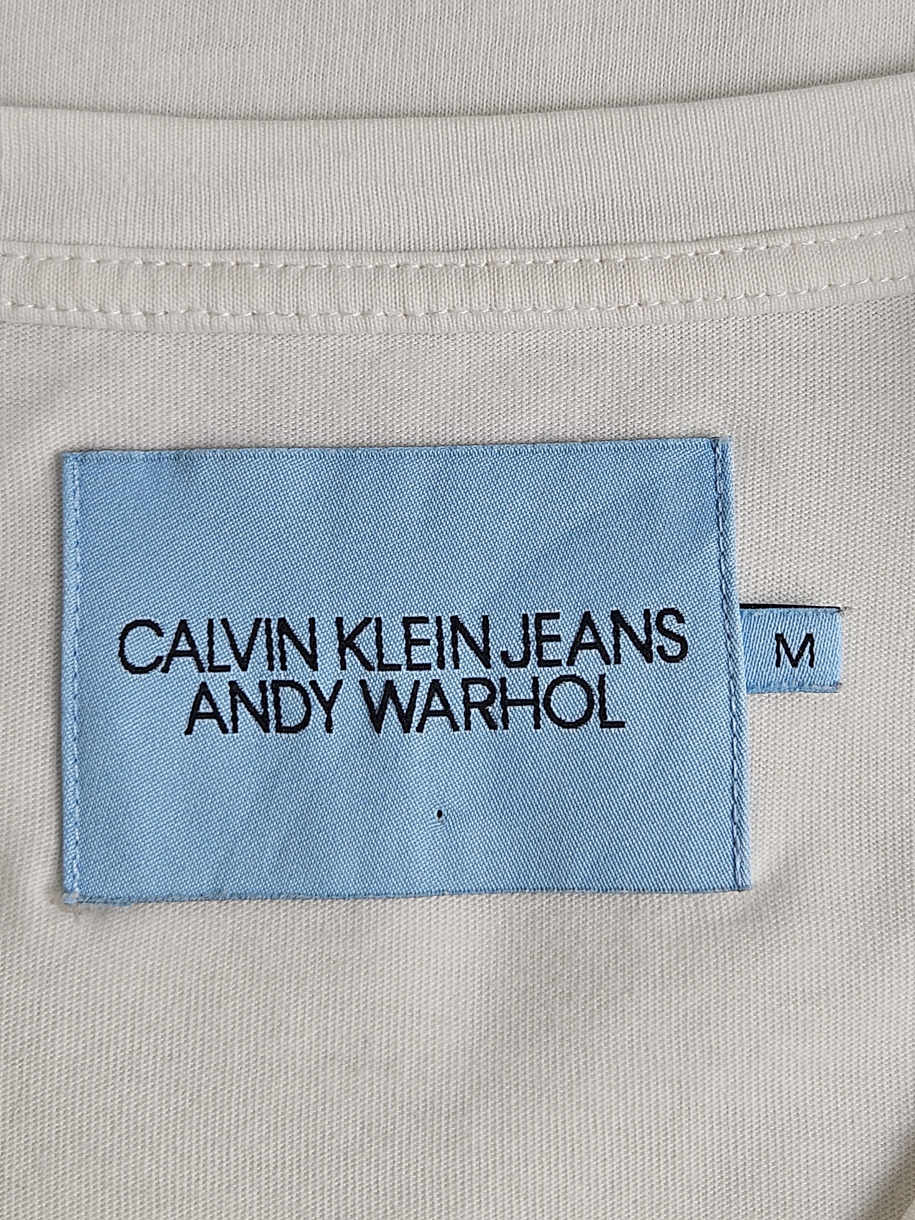 Andy Warhol Vintage Calvin Klein x Andy Warhol potrait Tees Size US M / EU 48-50 / 2 - 5 Thumbnail