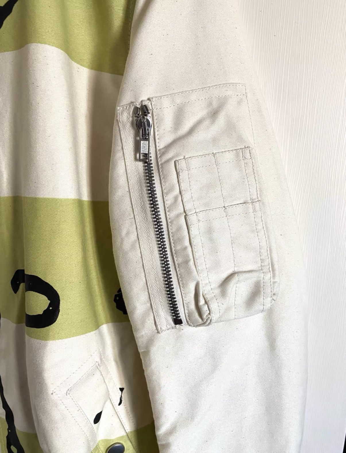 Rick Owens Rick Owens DRKSHDW Mask-Patch Cream White MA-1 Jacket Size US S / EU 44-46 / 1 - 3 Thumbnail