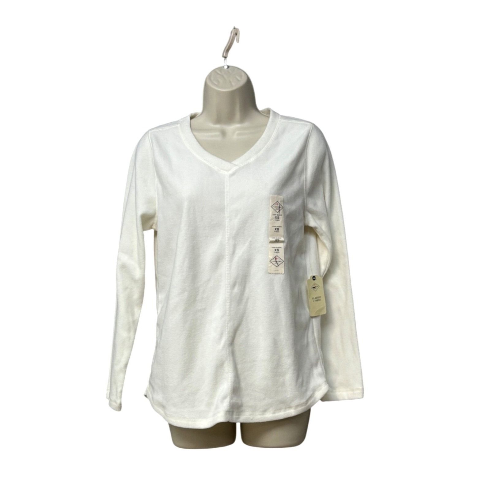Other St. John's Bay Women’s V-Neck Phil resistant Fleece Sweatshi Size XS / US 0-2 / IT 36-38 - 2 Thumbnail