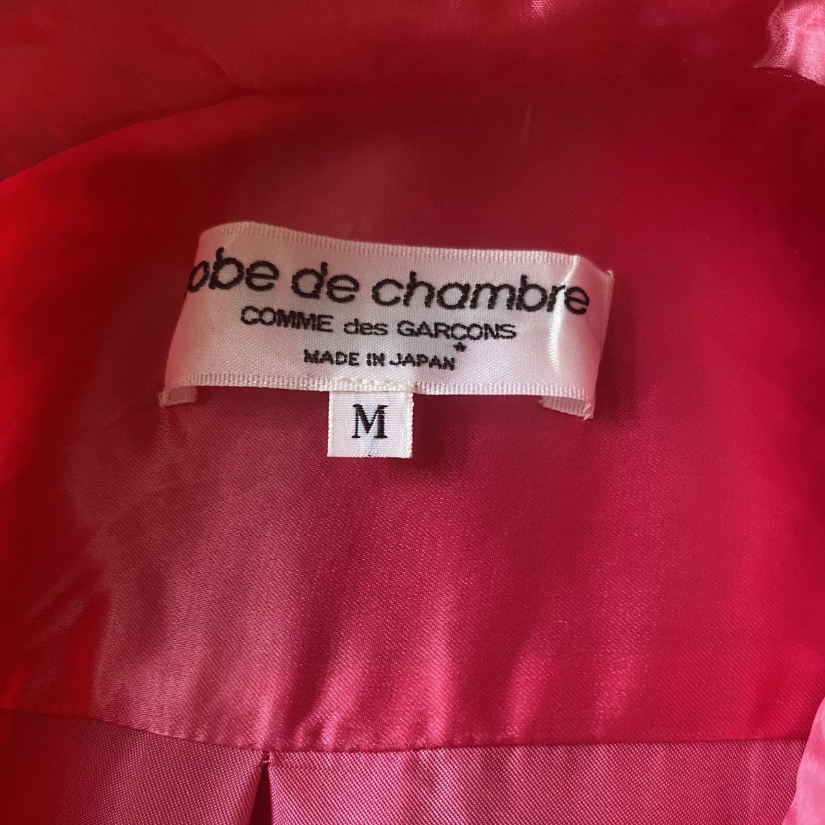 Comme des Garcons Vintage 1999 Rayon Pink Shirt Size M / US 6-8 / IT 42-44 - 7 Thumbnail