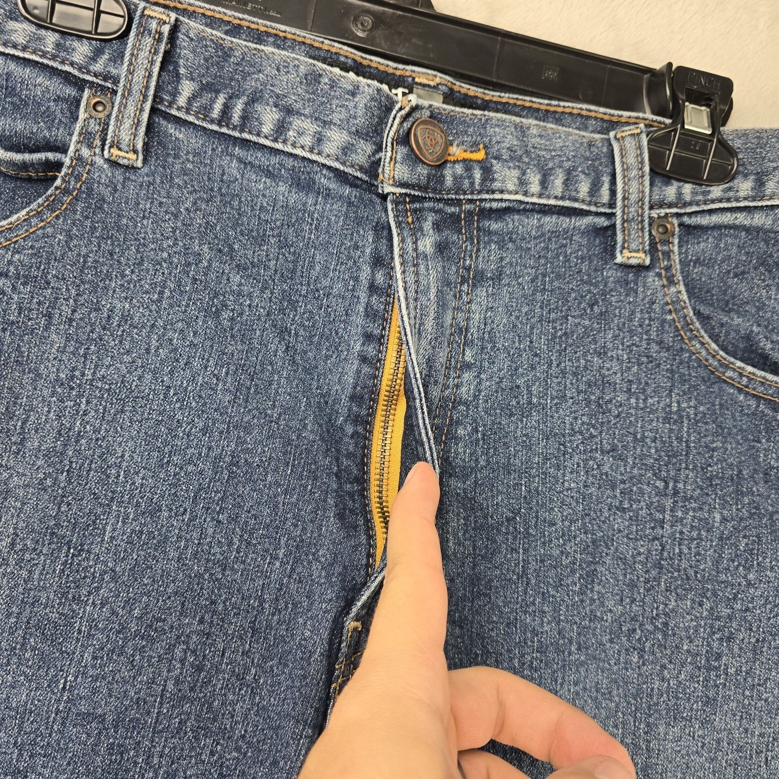 Ariat Ariat Rebar M4 Jeans 40x32 (Fits 41x29) Relaxed Boot Cut Size US 40 / EU 56 - 3 Thumbnail