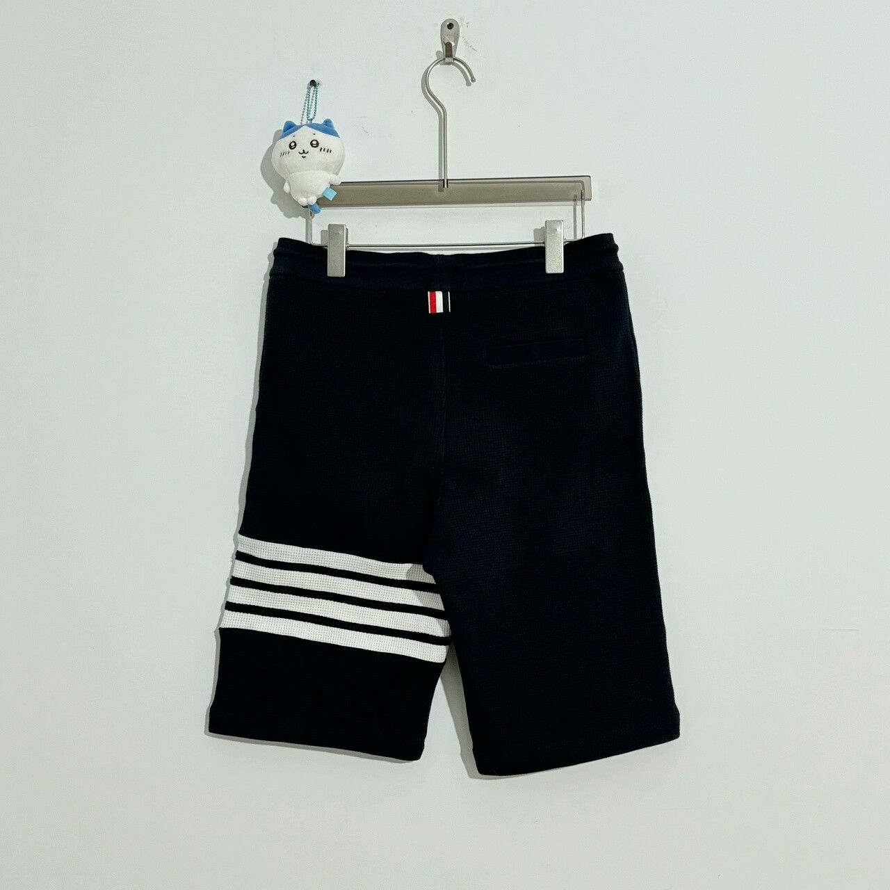 Thom Browne Thom Browne Navy Waffle Stripe Shorts Size 2 Size US 26 / EU 42 - 1 Thumbnail