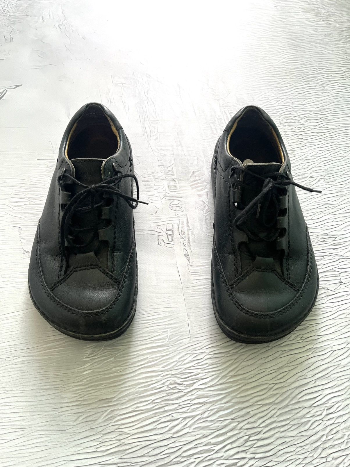 Birkenstock Birkenstock Vintage Leather Black Shoes Women’s Size US 7 / IT 37 - 1 Thumbnail