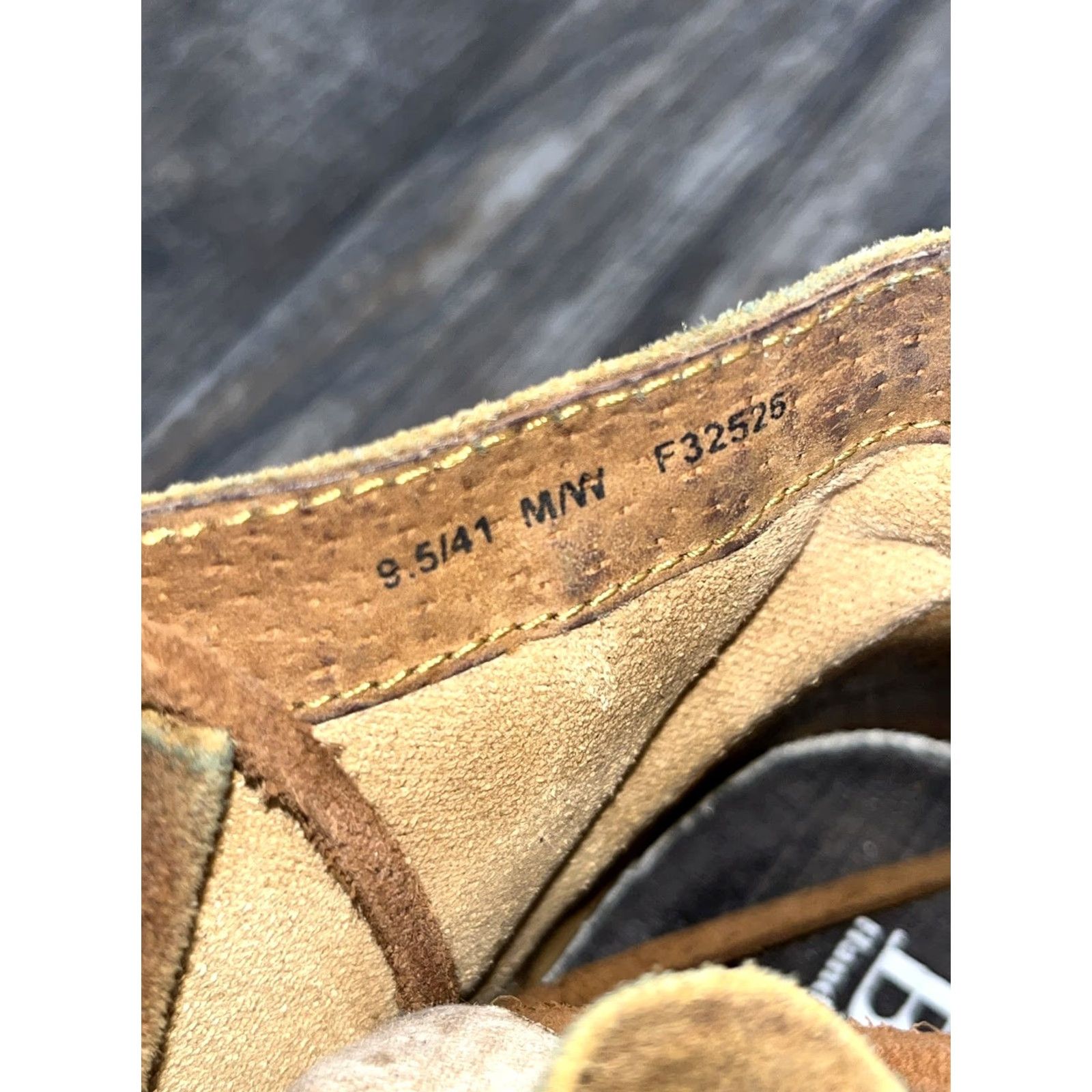 Born Born Temple Boots Chukka Women’s 9.5 Leather Lace Up Ankle Brown Shoes Size US 10 / IT 40 - 7 Thumbnail
