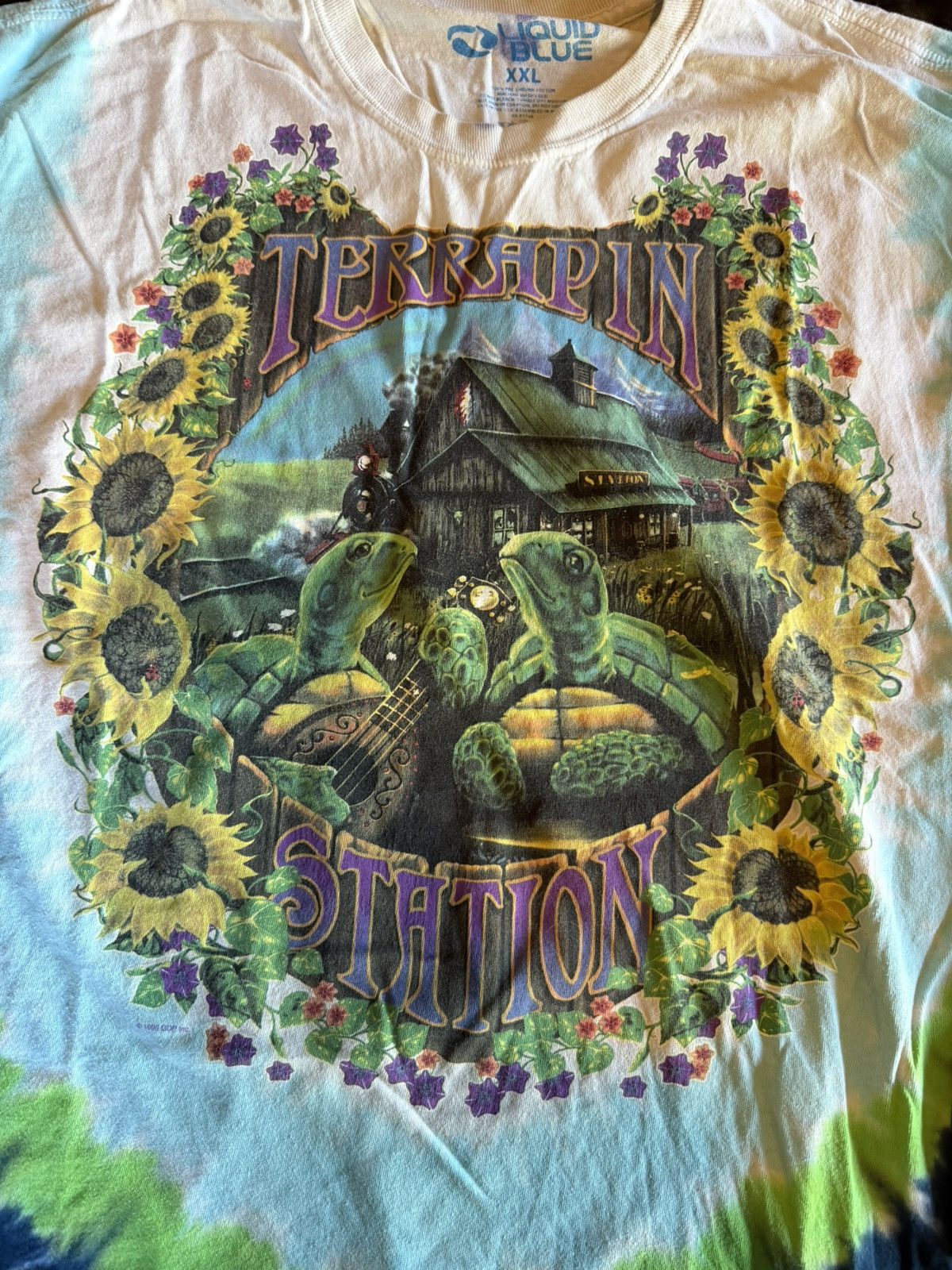 Grateful Dead Vintage Grateful Dead Terrapin station long sleeve Size US XXL / EU 58 / 5 - 3 Thumbnail