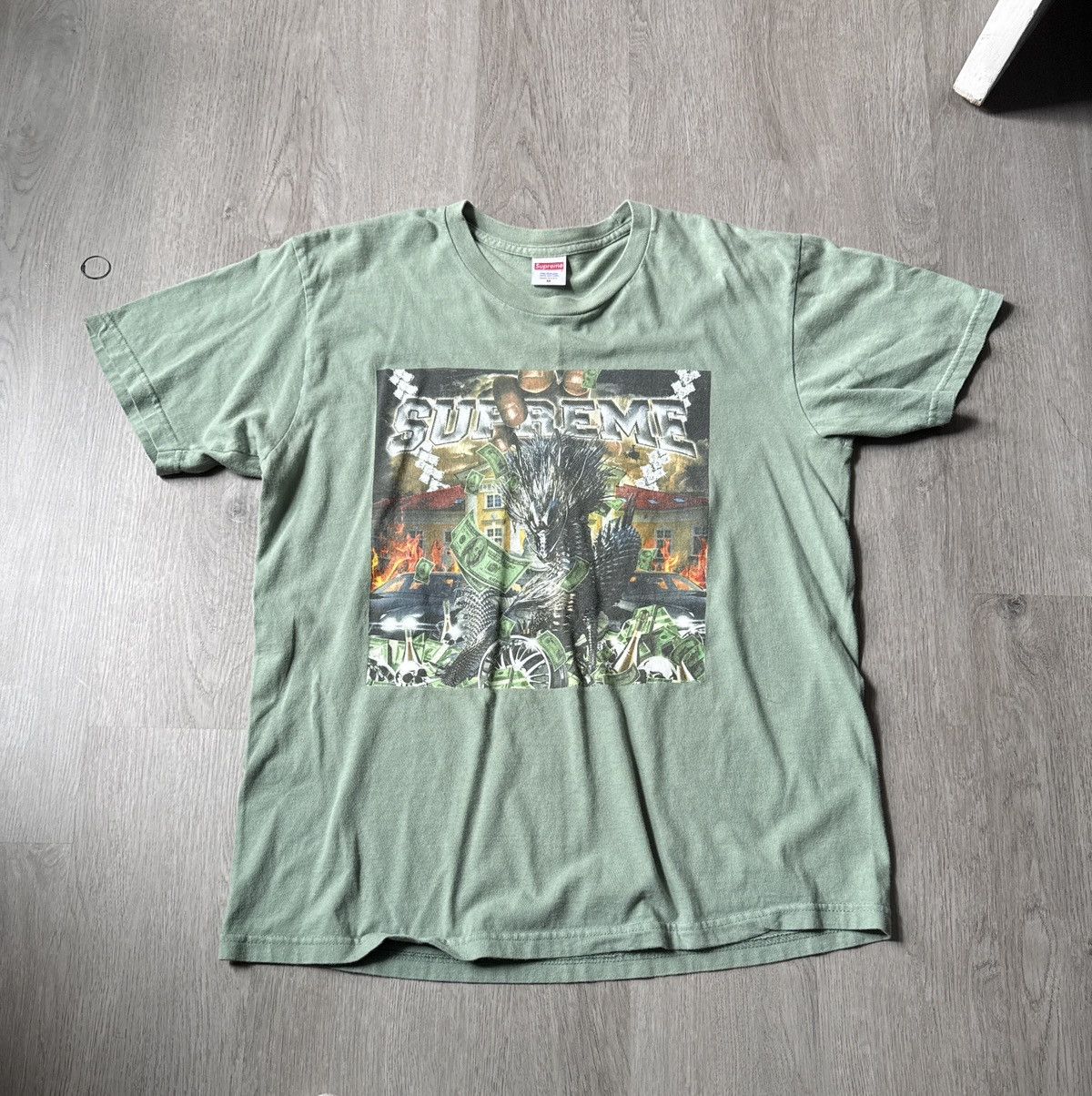 Supreme Supreme Dragon Tee (2020 Collection) Size US M / EU 48-50 / 2 - 1 Thumbnail