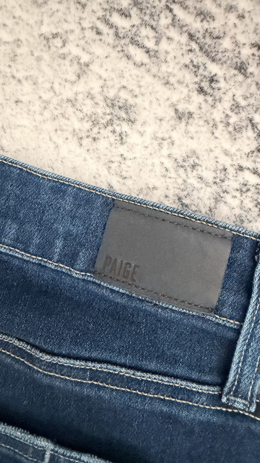 Paige PAIGE Anessa High-Rise Wide Leg Crop Jeans in Dark Indigo Size 28" / US 6 / IT 42 - 5 Thumbnail
