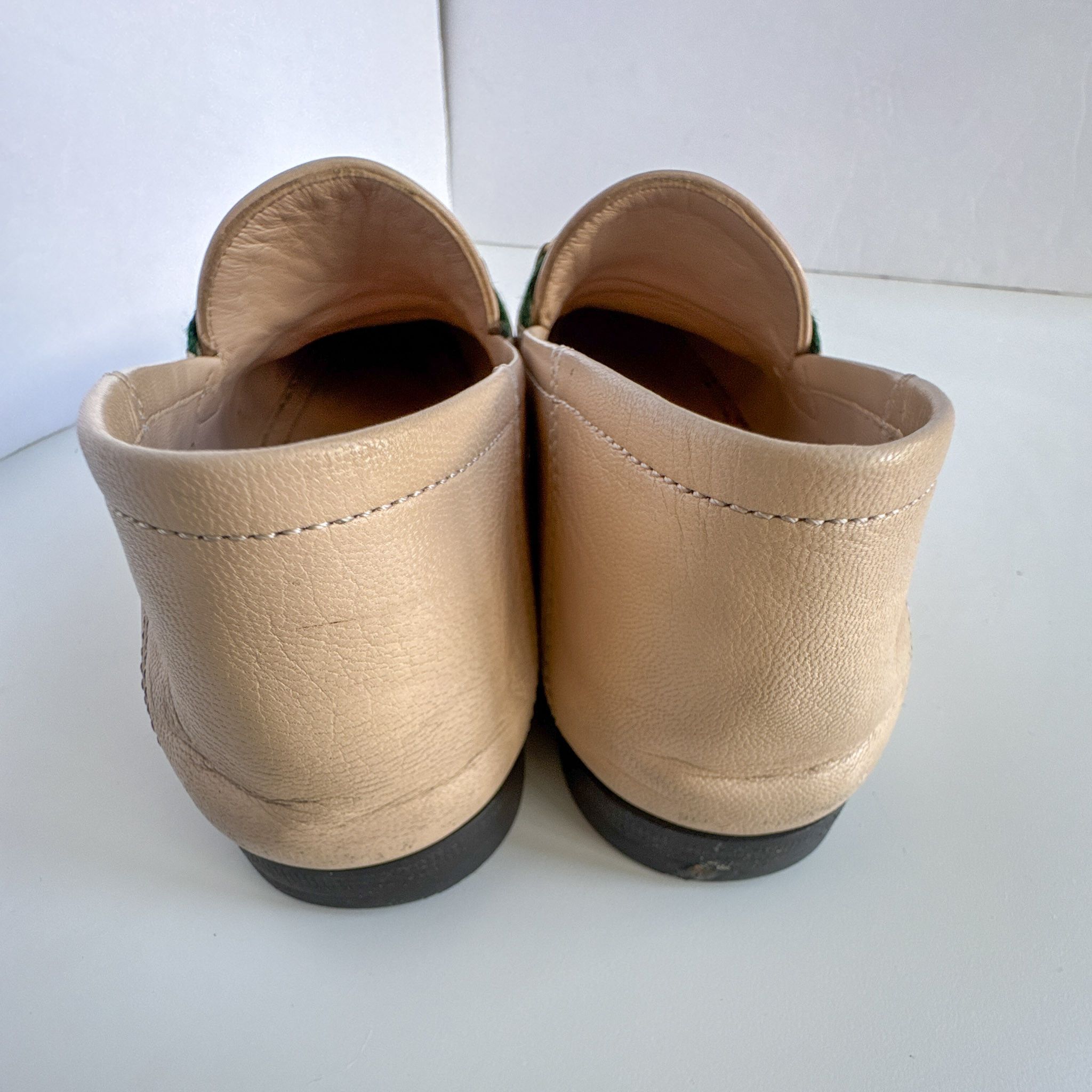 Gucci Gucci brixton horsebit & web convertible loafer in skin rose Size US 6.5 / IT 36.5 - 10 Thumbnail