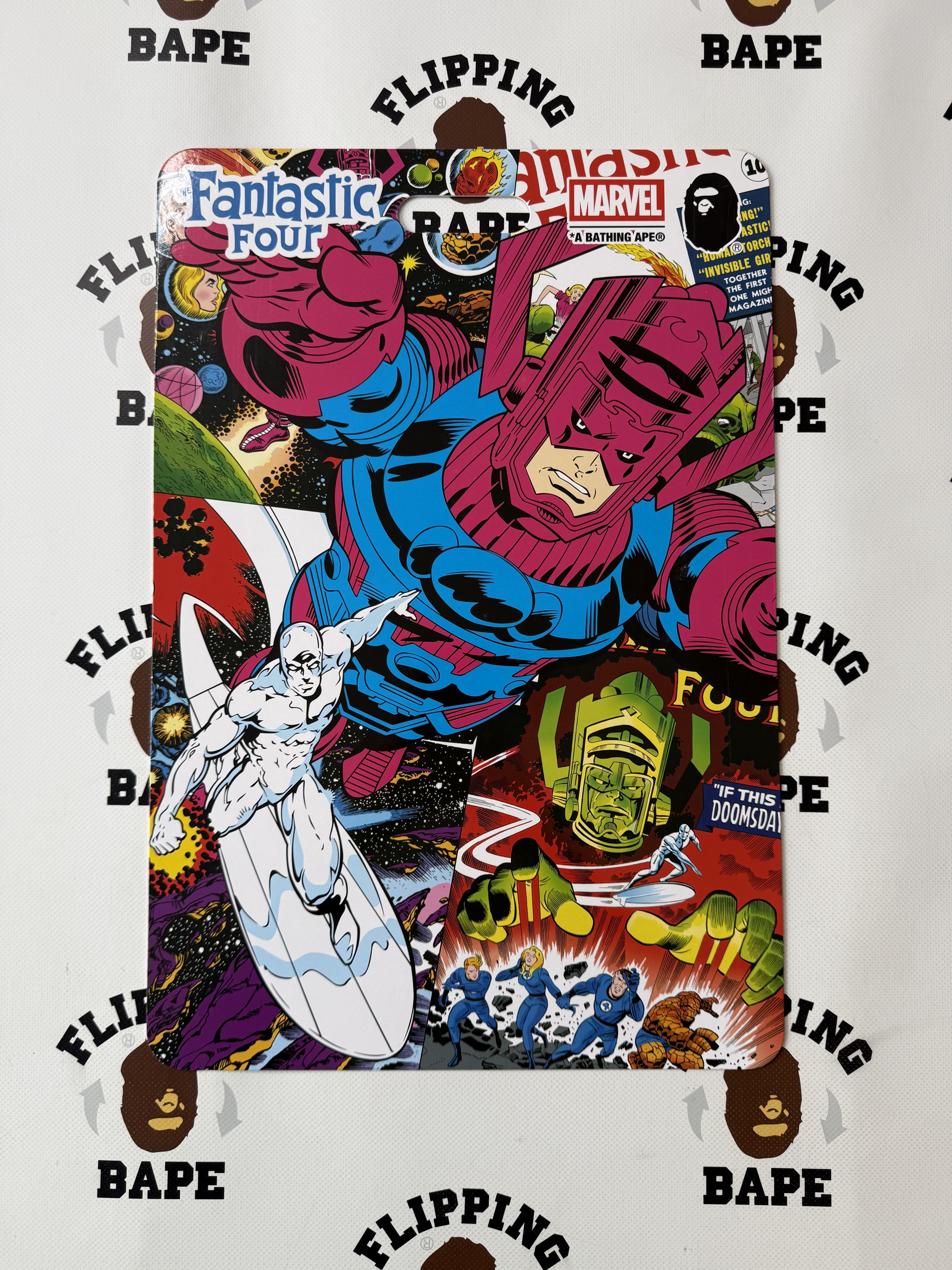 Bape BAPE X F4 BAPE STA GALACTUS & SILVER SURFER Size US 10 / EU 43 - 16 Thumbnail