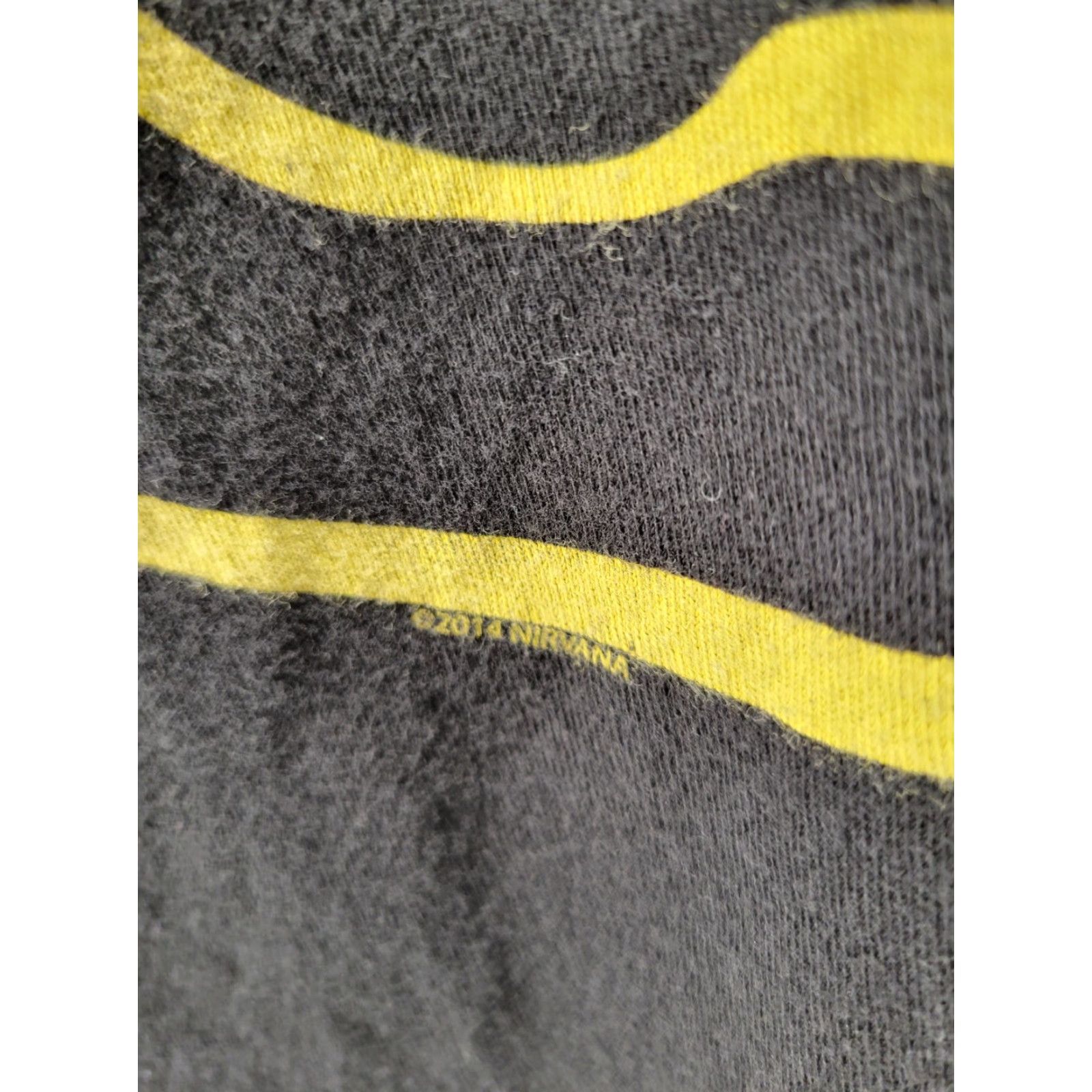 Tultex VINTAGE Nirvana Smiley Face T Shirt Tee Large Size US L / EU 52-54 / 3 - 3 Thumbnail