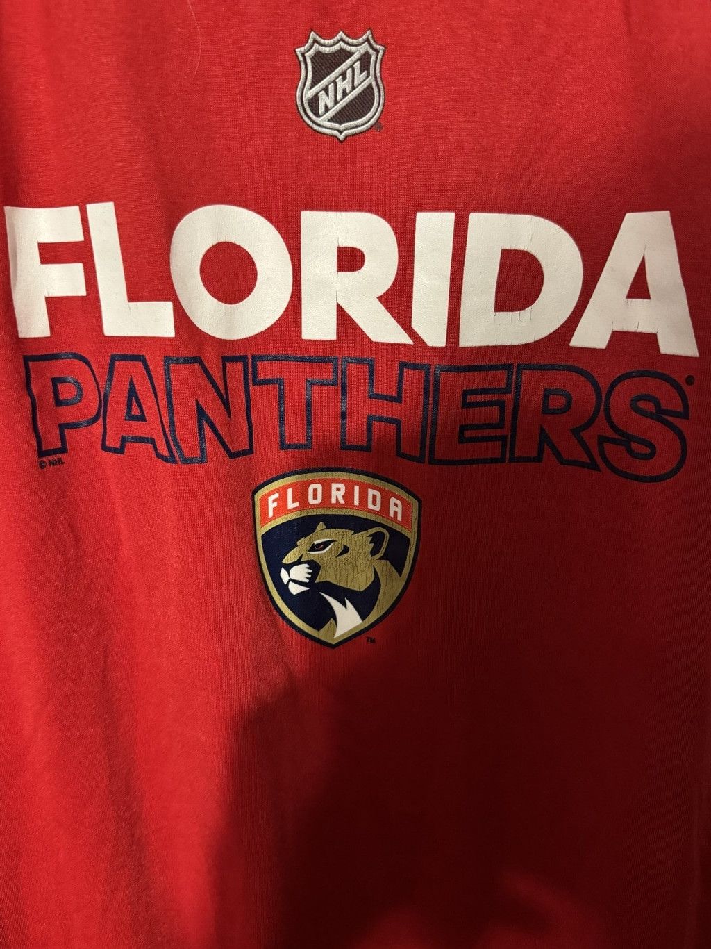 Adidas Florida Panthers Adidas T-Shirt Men's Size XXL Red Size US XXL / EU 58 / 5 - 5 Thumbnail