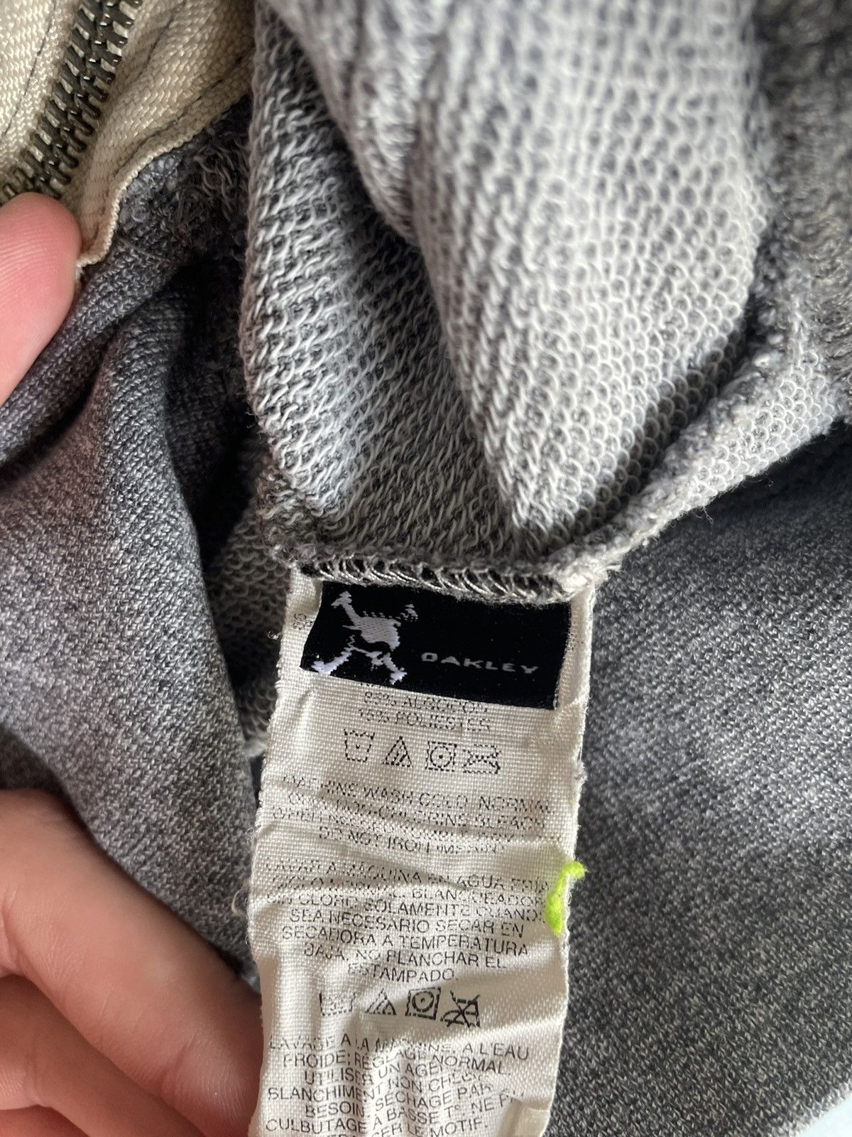 Oakley × Vintage Vintage Oakley zip hoodie Size US S / EU 44-46 / 1 - 10 Thumbnail