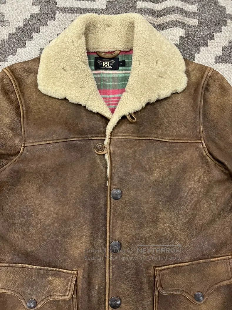 RRL Ralph Lauren RRL Ralph Lauren Deer skin farmer's fur coat, vest, fur in Size US M / EU 48-50 / 2 - 2 Thumbnail
