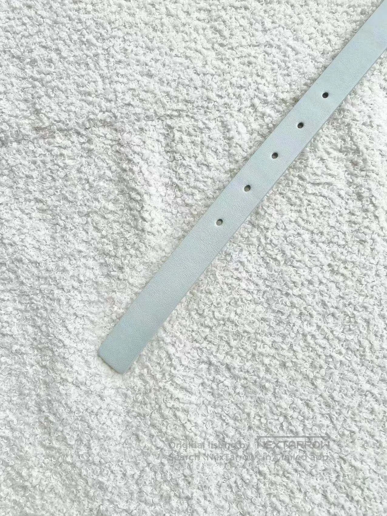 Dior Dior CD head ice blue belt| Size ONE SIZE - 5 Thumbnail