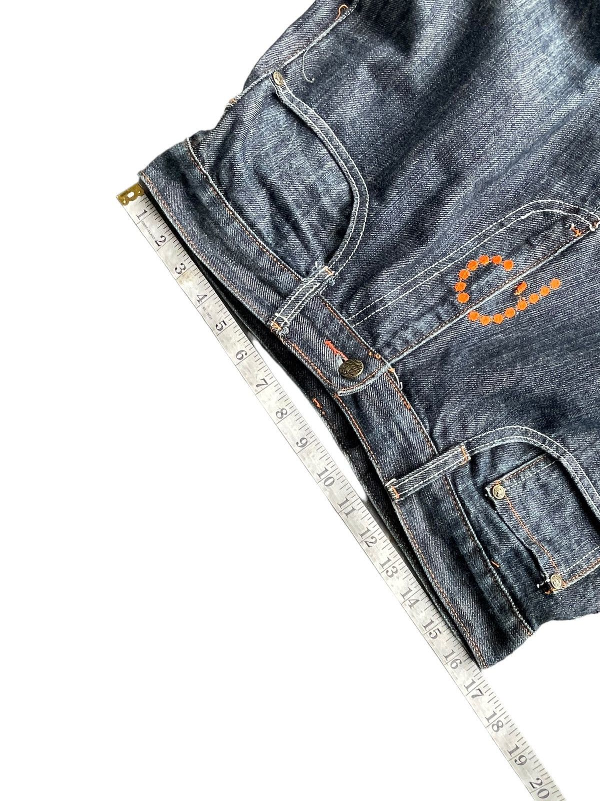 Japanese Brand Parish Custom Denim Size US 33 - 20 Thumbnail