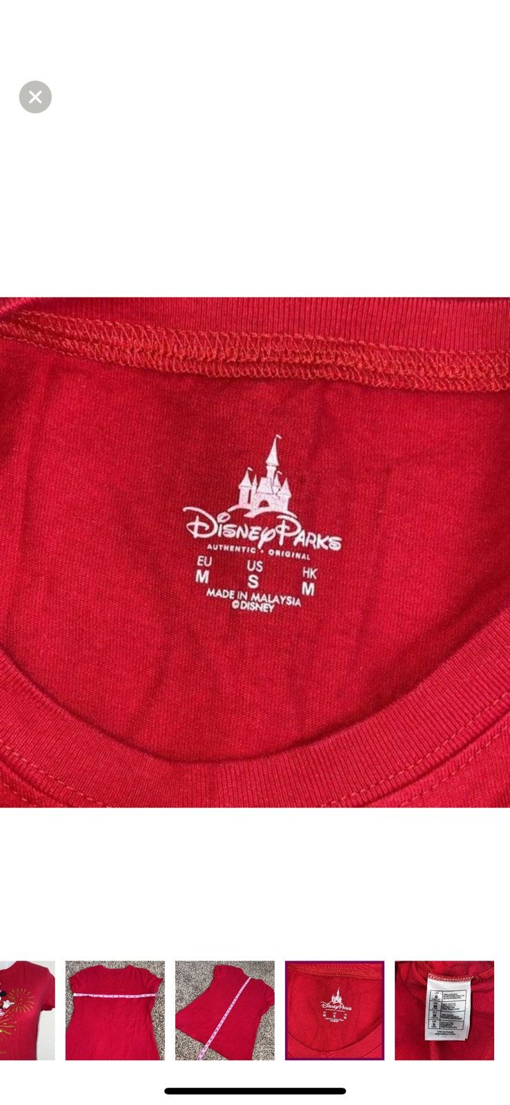Disney Disney small Minnie Mouse fireworks tee Size S / US 4 / IT 40 - 3 Thumbnail