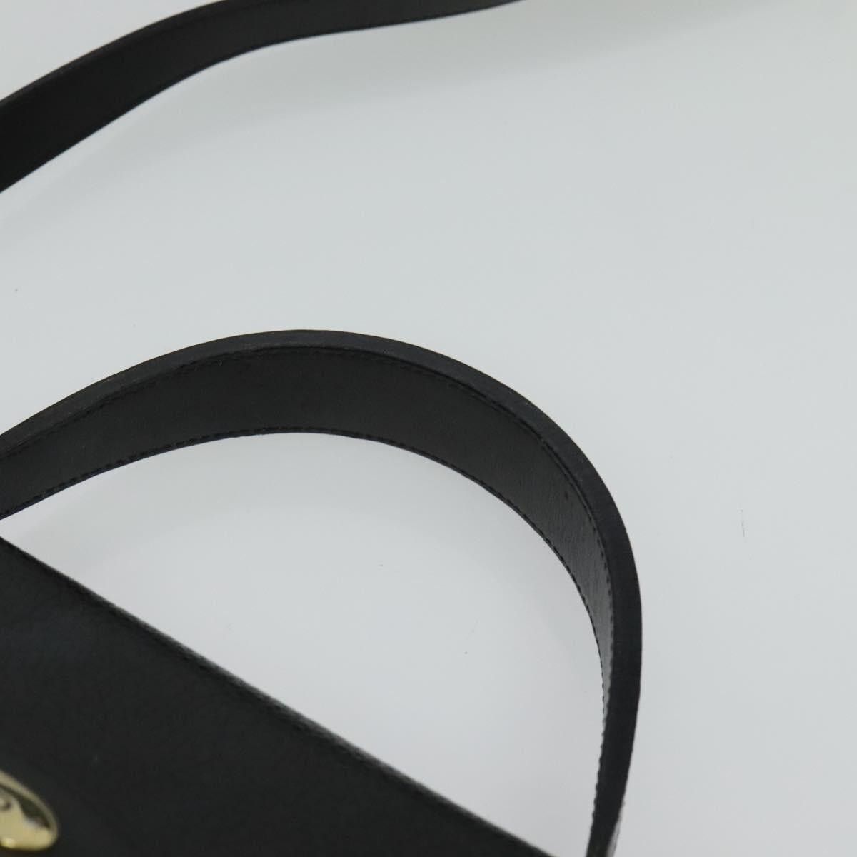 Dior DIOR Hand Bag Leather Black Gold Size ONE SIZE - 8 Thumbnail