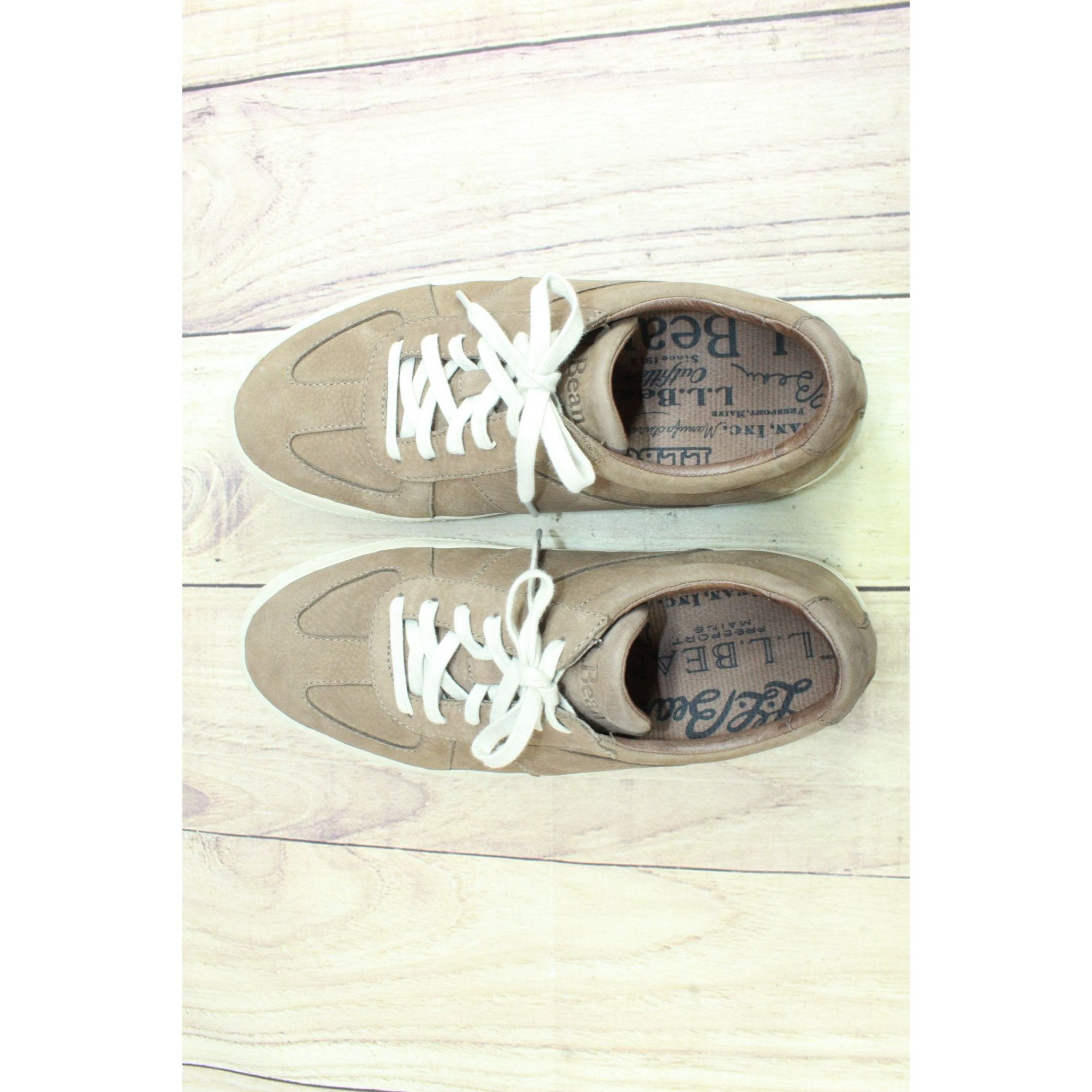 L.L. Bean LL Bean Leather Comfort Double L Casual Sneaker Shoes Size US 9 / IT 39 - 7 Thumbnail