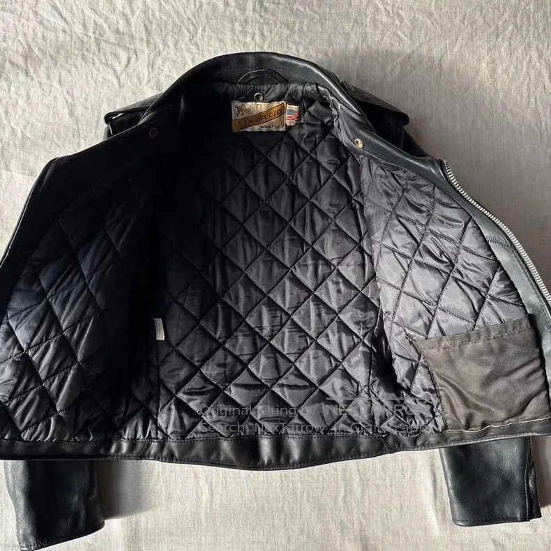 Schott Schott Motorcycle leather coat Size US M / EU 48-50 / 2 - 2 Thumbnail