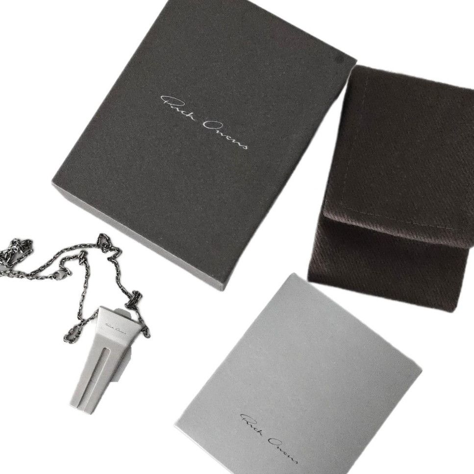 Rick Owens Rick Owens FW2024 Porterville open trunk necklace Size ONE SIZE - 2 Thumbnail