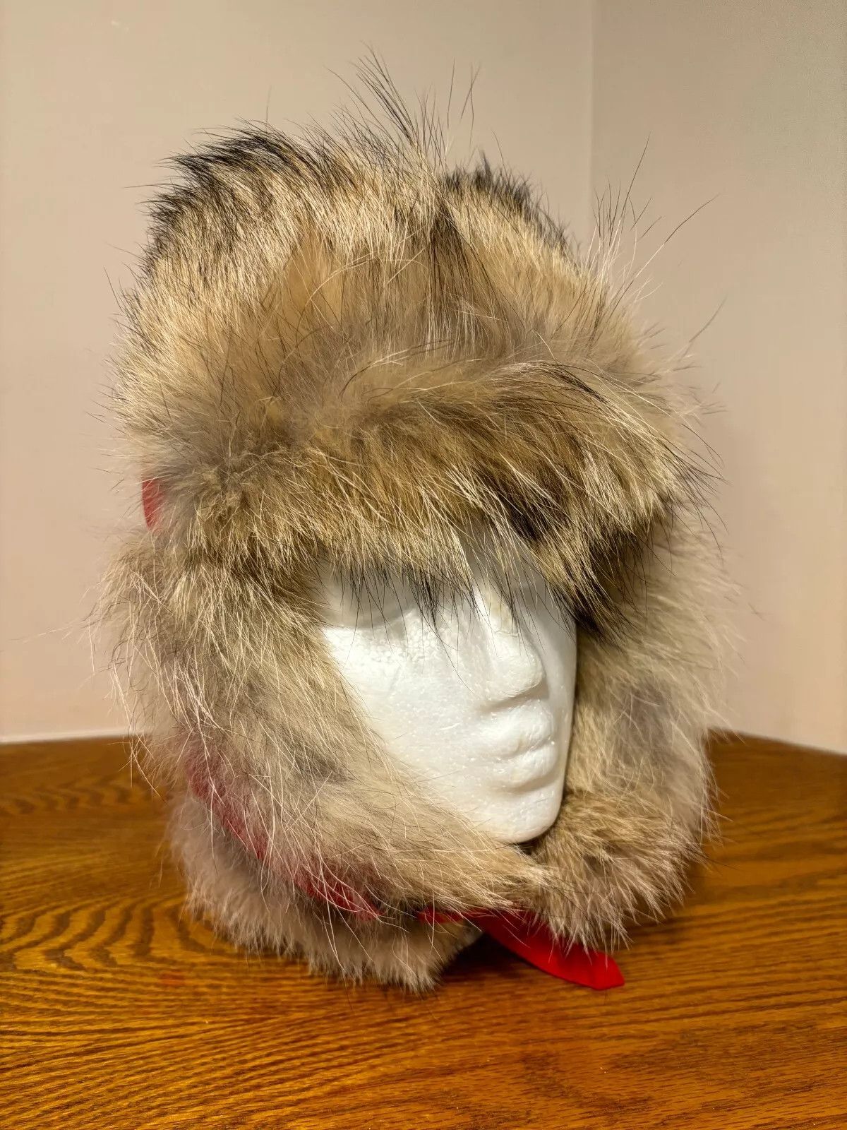 Canada Goose *OUT OF PRODUCTION* Aviator Trapper Fur Hat *SMALL-MEDIUM* Size ONE SIZE - 4 Thumbnail